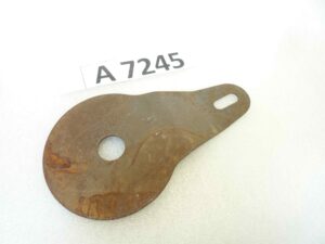 Piastra fissa Guzzi Superalce grezzo da vernciare cod T9138