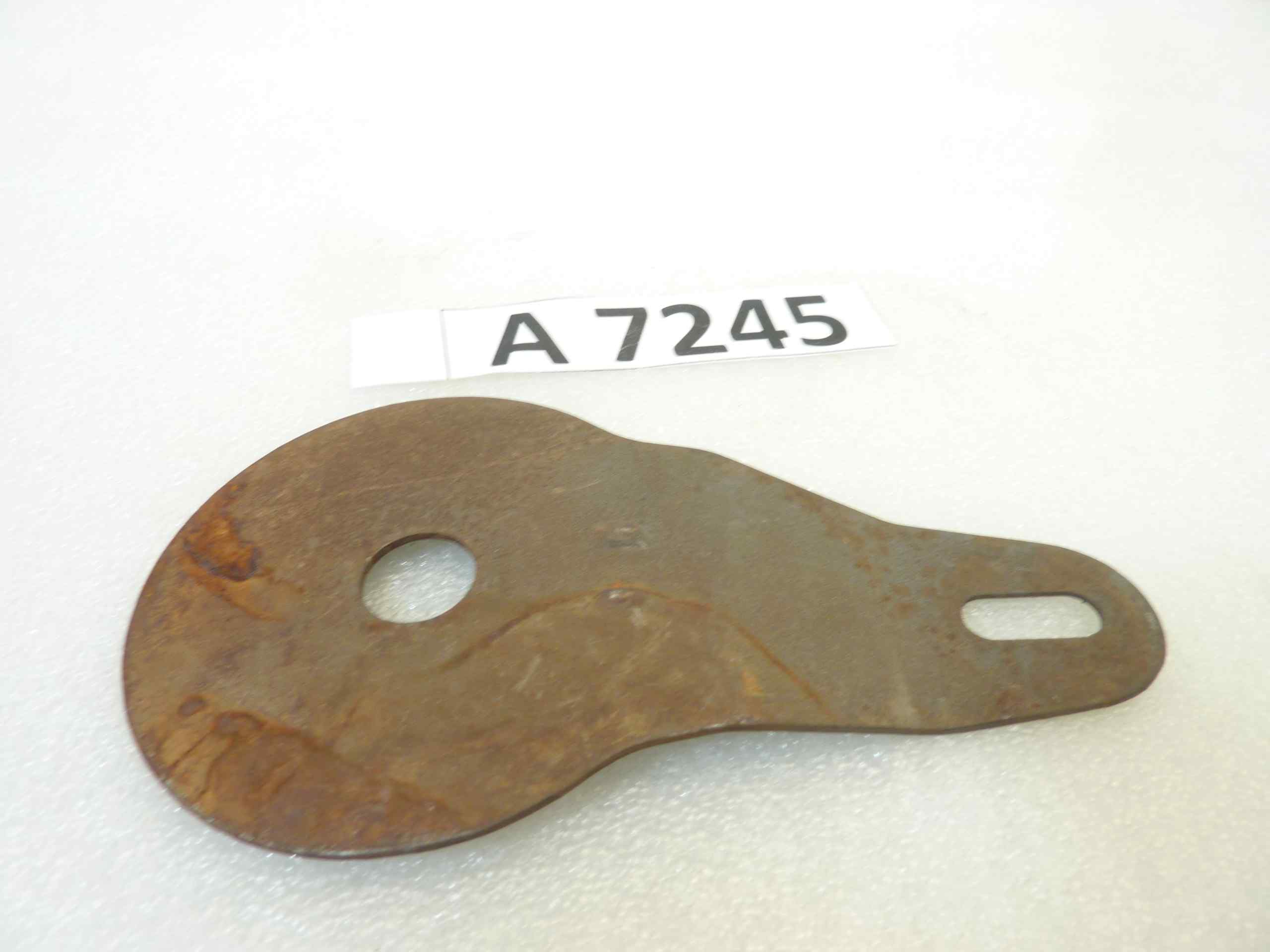 Piastra fissa Guzzi Superalce grezzo da vernciare cod T9138 - immagine 2