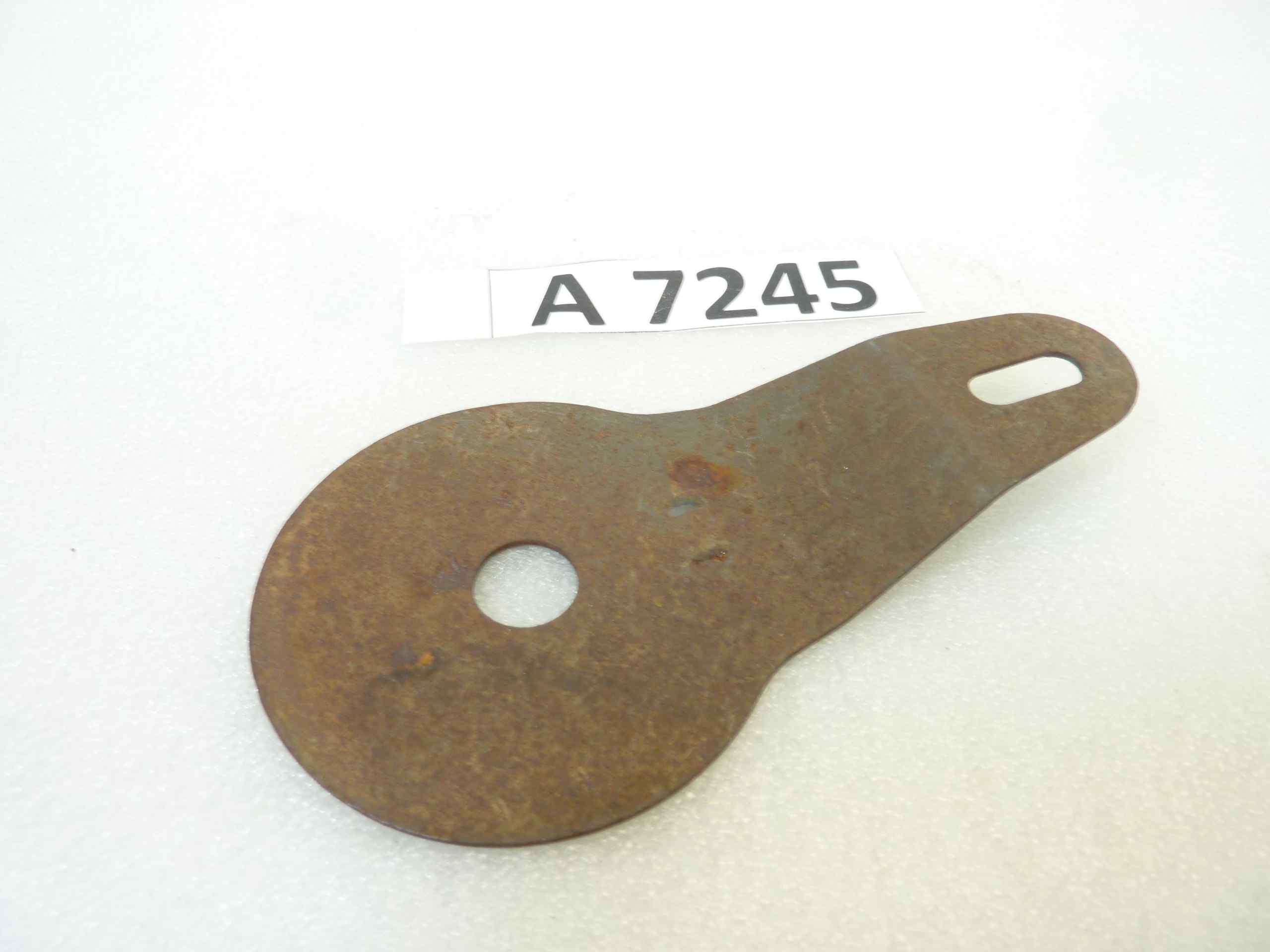 Piastra fissa Guzzi Superalce grezzo da vernciare cod T9138 - immagine 4