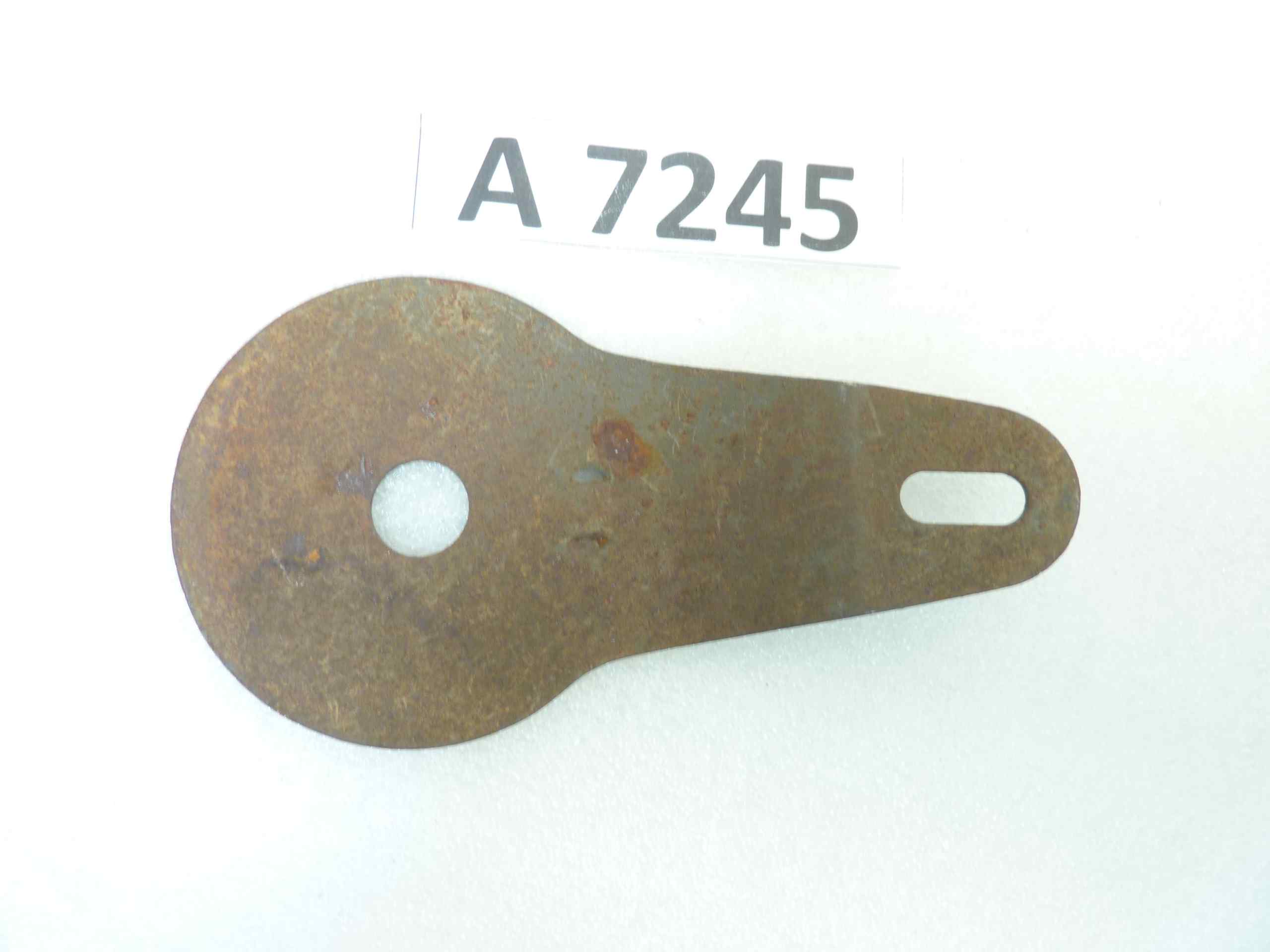 Piastra fissa Guzzi Superalce grezzo da vernciare cod T9138 - immagine 5