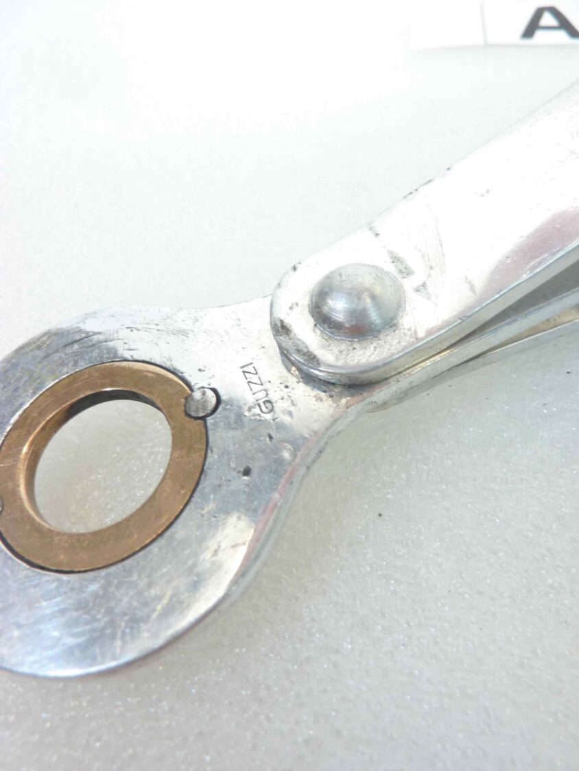 Compassi Guzzi Airone 250 Falcone 500 ammortizzatore posteriore cod 16506 16507 interasse fori 130 mm coppia - immagine 6