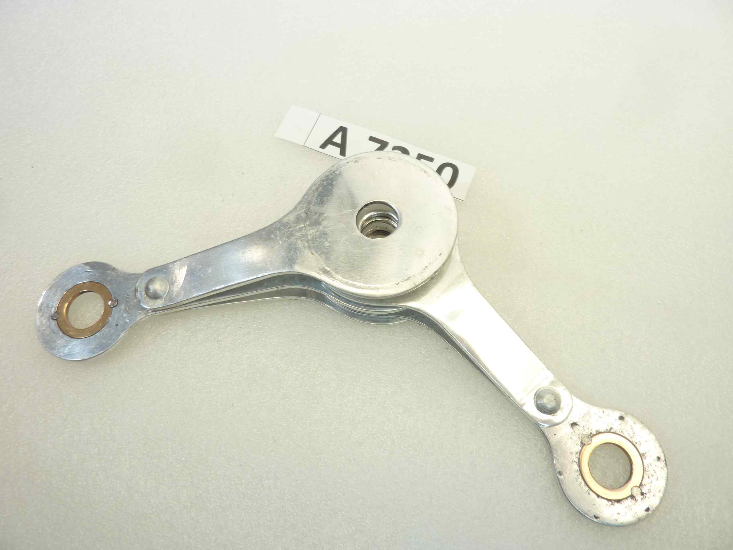Compassi Guzzi Airone 250 Falcone 500 ammortizzatore posteriore cod 16506 16507 interasse fori 130 mm coppia - immagine 7