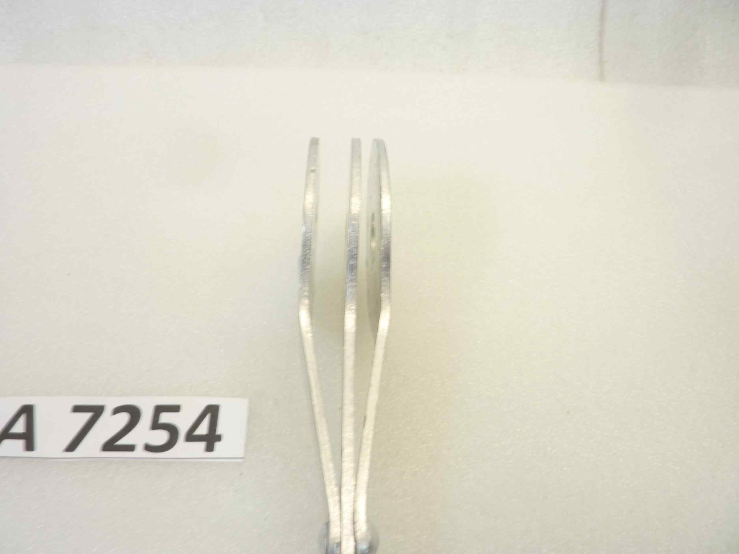 Braccio triplo compasso Guzzi Airone 250 Falcone 500 ammortizzatore posteriore alluminio cod 16506 interasse fori 130 mm - immagine 4