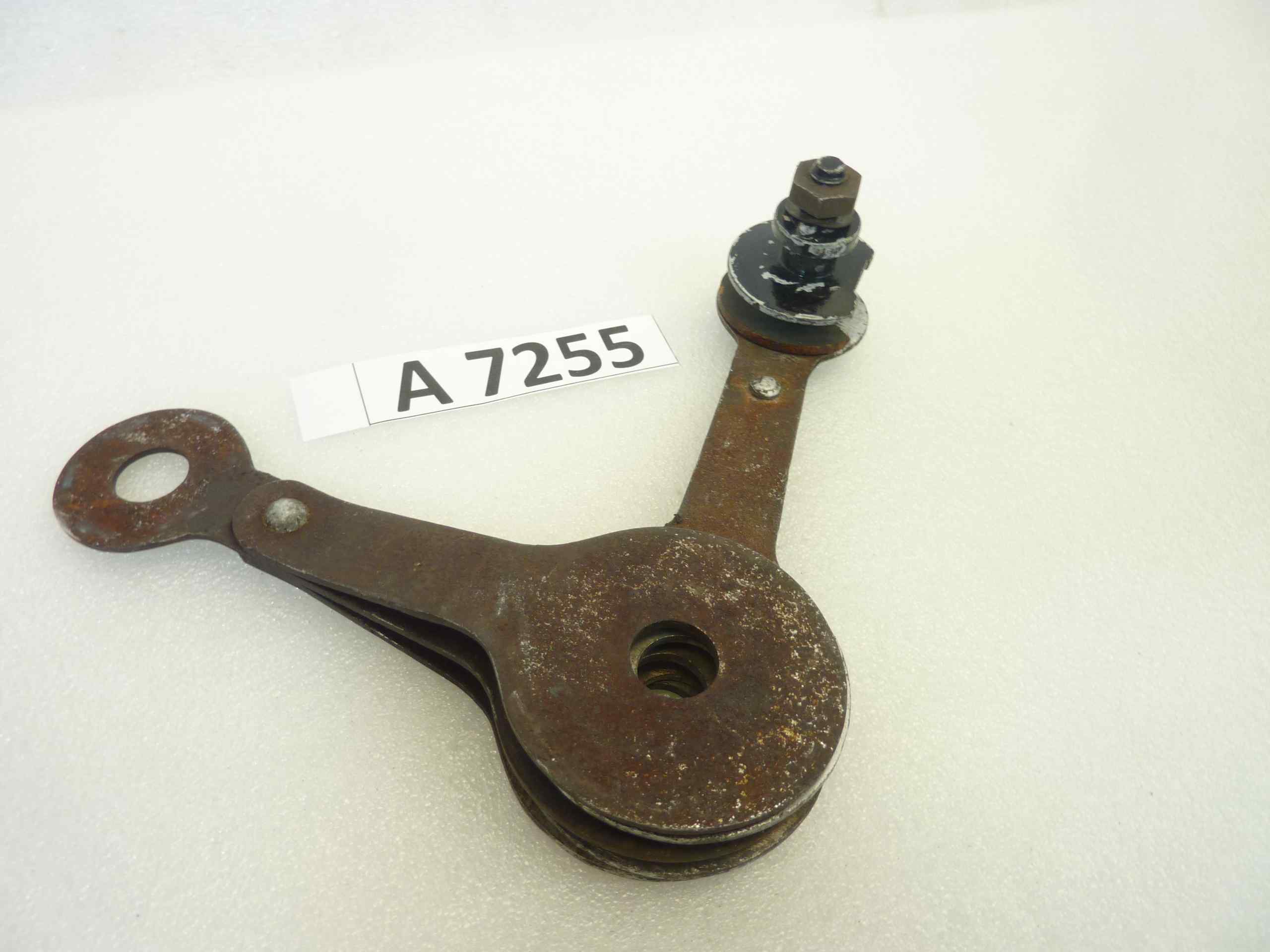 Compasso ammortizzatore posteriore Guzzi Airone 250 Falcone 500 cod 16506 16507 interasse fori 130 mm - immagine 2