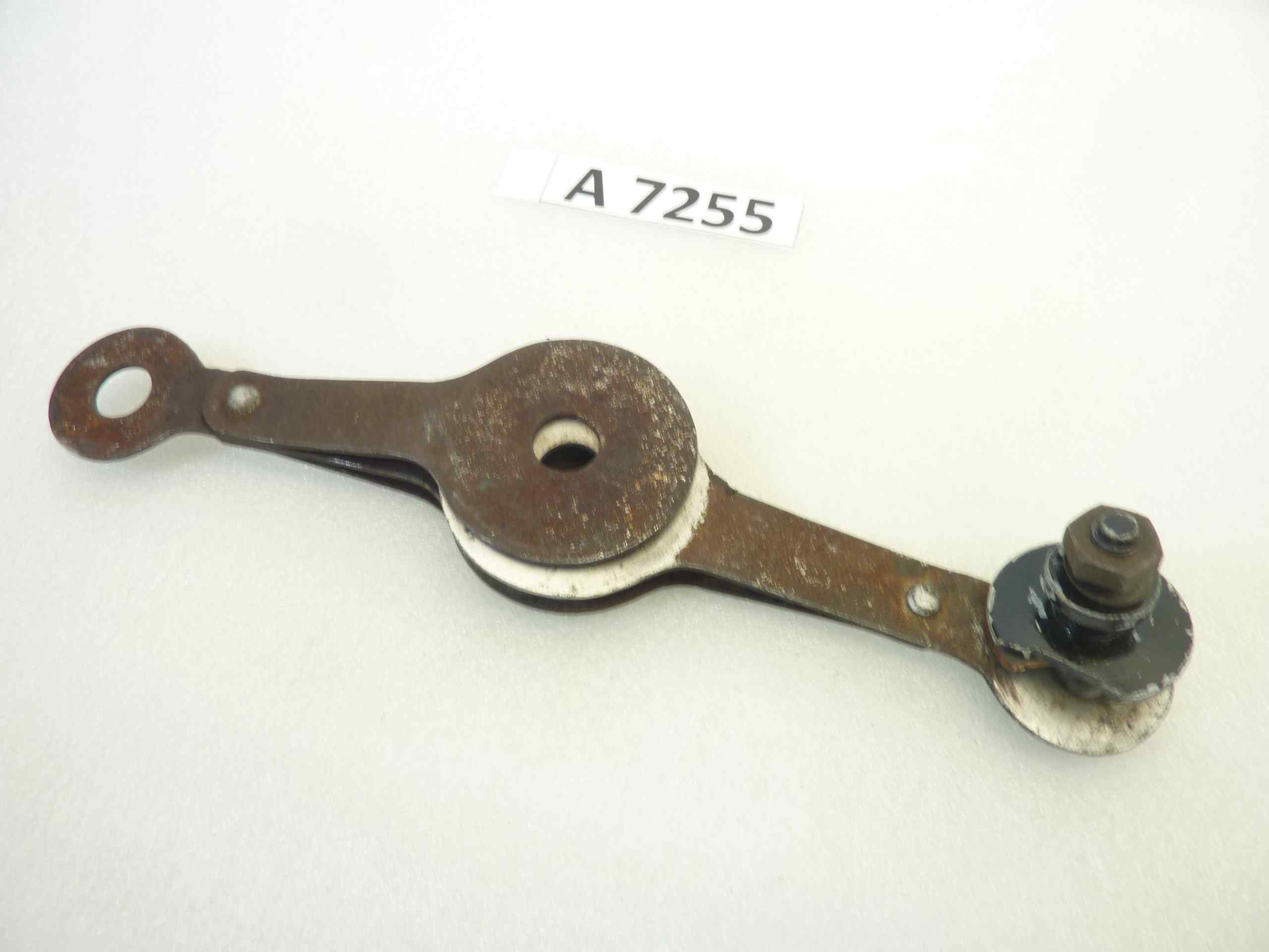 Compasso ammortizzatore posteriore Guzzi Airone 250 Falcone 500 cod 16506 16507 interasse fori 130 mm - immagine 8