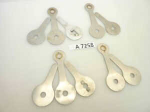 Compassi Guzzi Airone 250 Falcone 500 ammortizzatore posteriore da assemblare cod 16506 16507 interasse fori 130 mm coppia