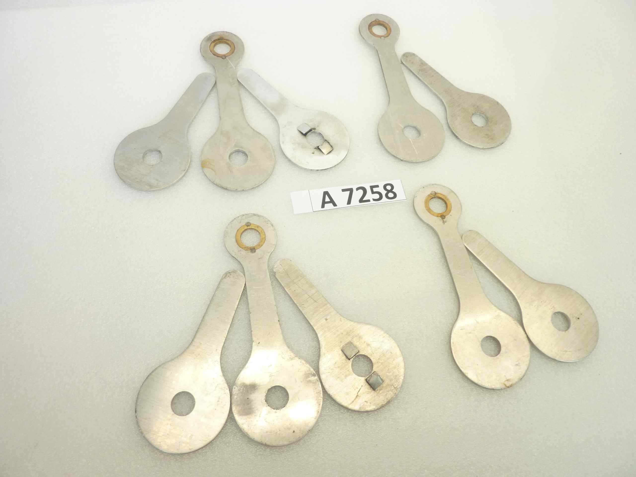 Compassi Guzzi Airone 250 Falcone 500 ammortizzatore posteriore da assemblare cod 16506 16507 interasse fori 130 mm coppia