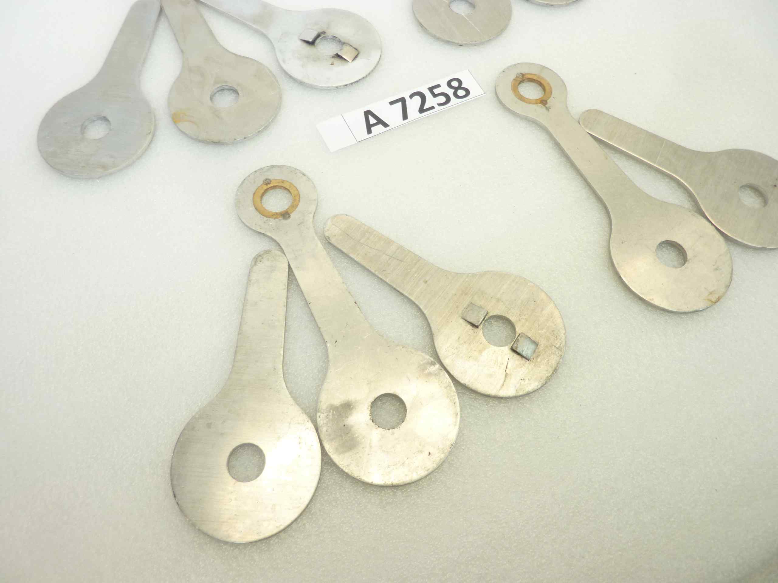 Compassi Guzzi Airone 250 Falcone 500 ammortizzatore posteriore da assemblare cod 16506 16507 interasse fori 130 mm coppia - immagine 3