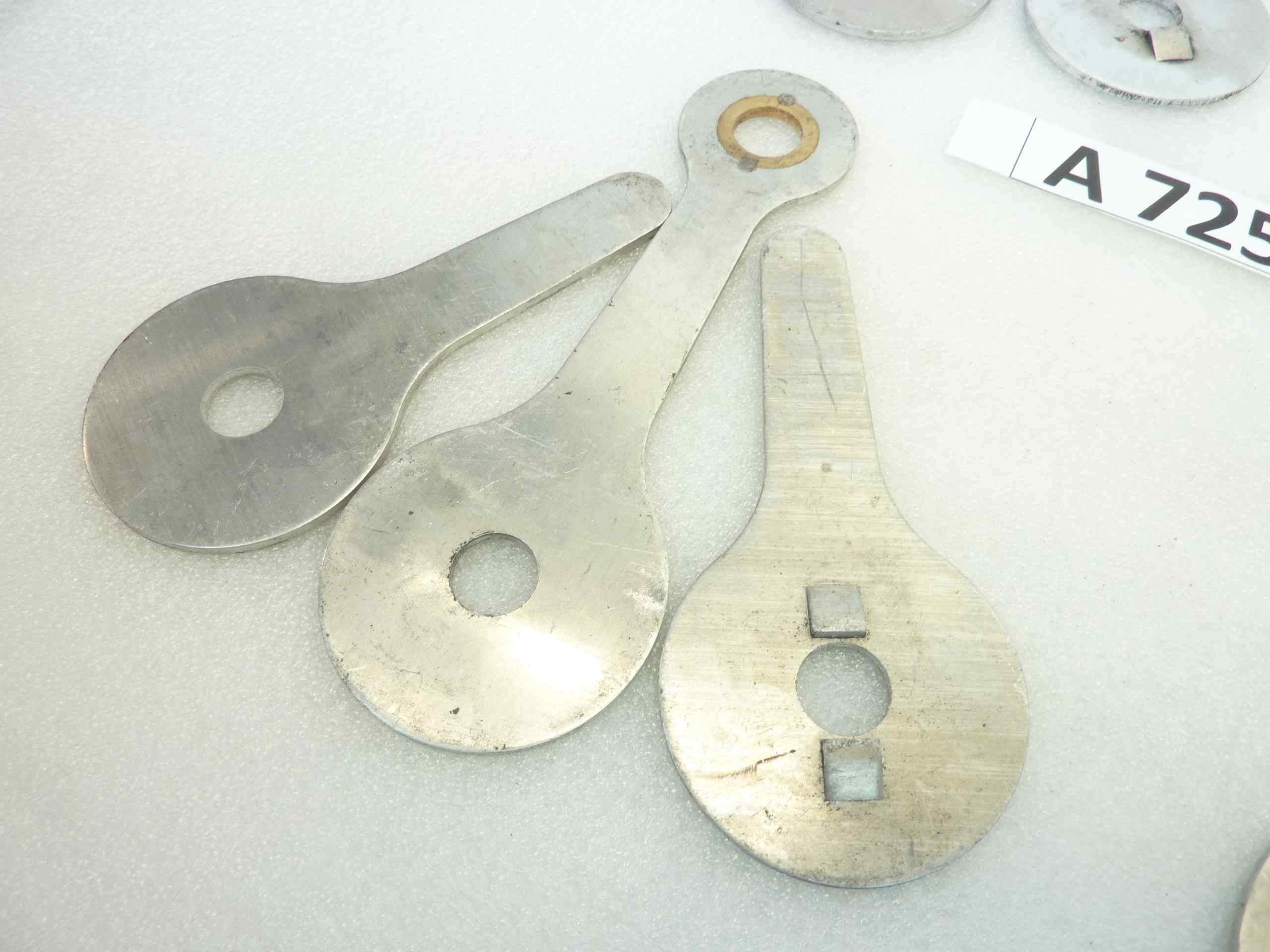 Compassi Guzzi Airone 250 Falcone 500 ammortizzatore posteriore da assemblare cod 16506 16507 interasse fori 130 mm coppia - immagine 4