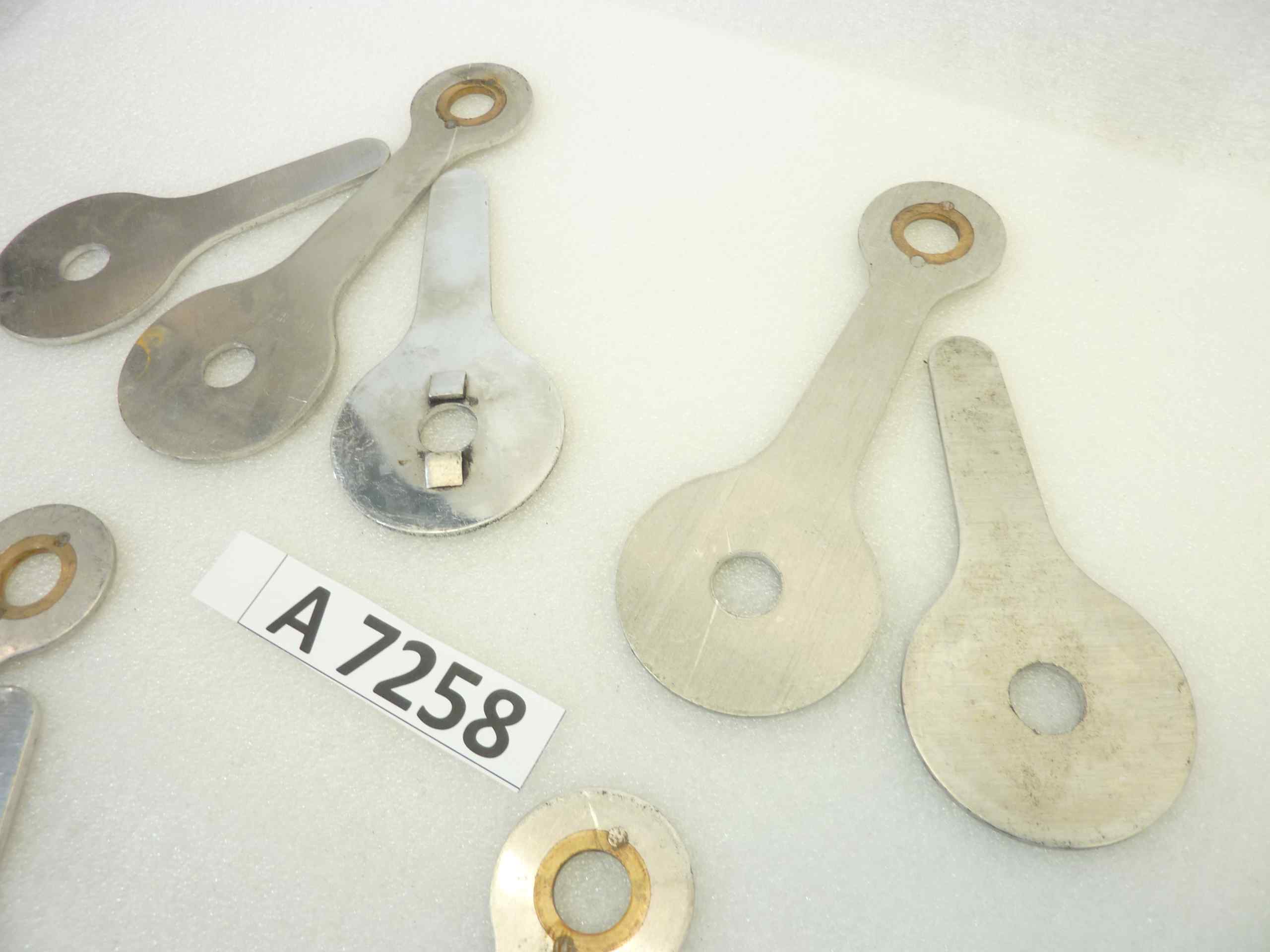 Compassi Guzzi Airone 250 Falcone 500 ammortizzatore posteriore da assemblare cod 16506 16507 interasse fori 130 mm coppia - immagine 6