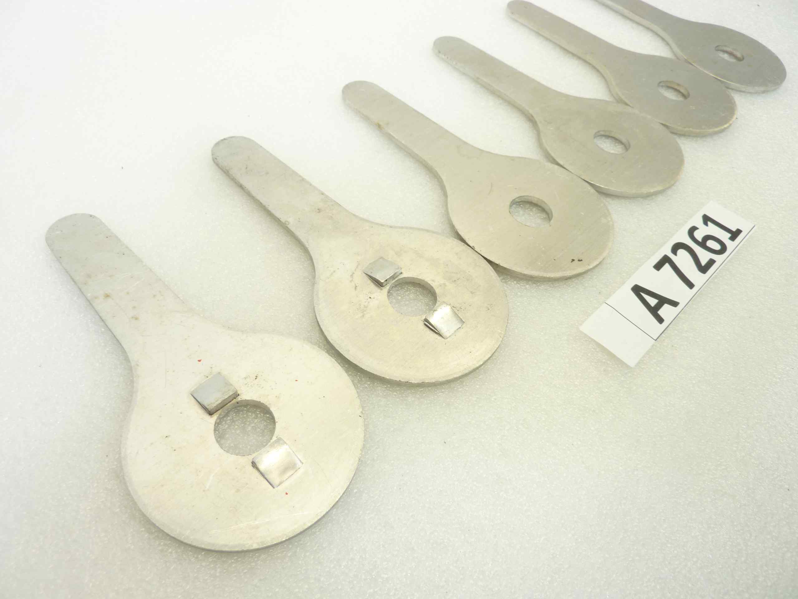 Parti laterali compassi Guzzi Airone 250 Falcone 500 ammortizzatore posteriore da assemblare (vedi foto) - immagine 2