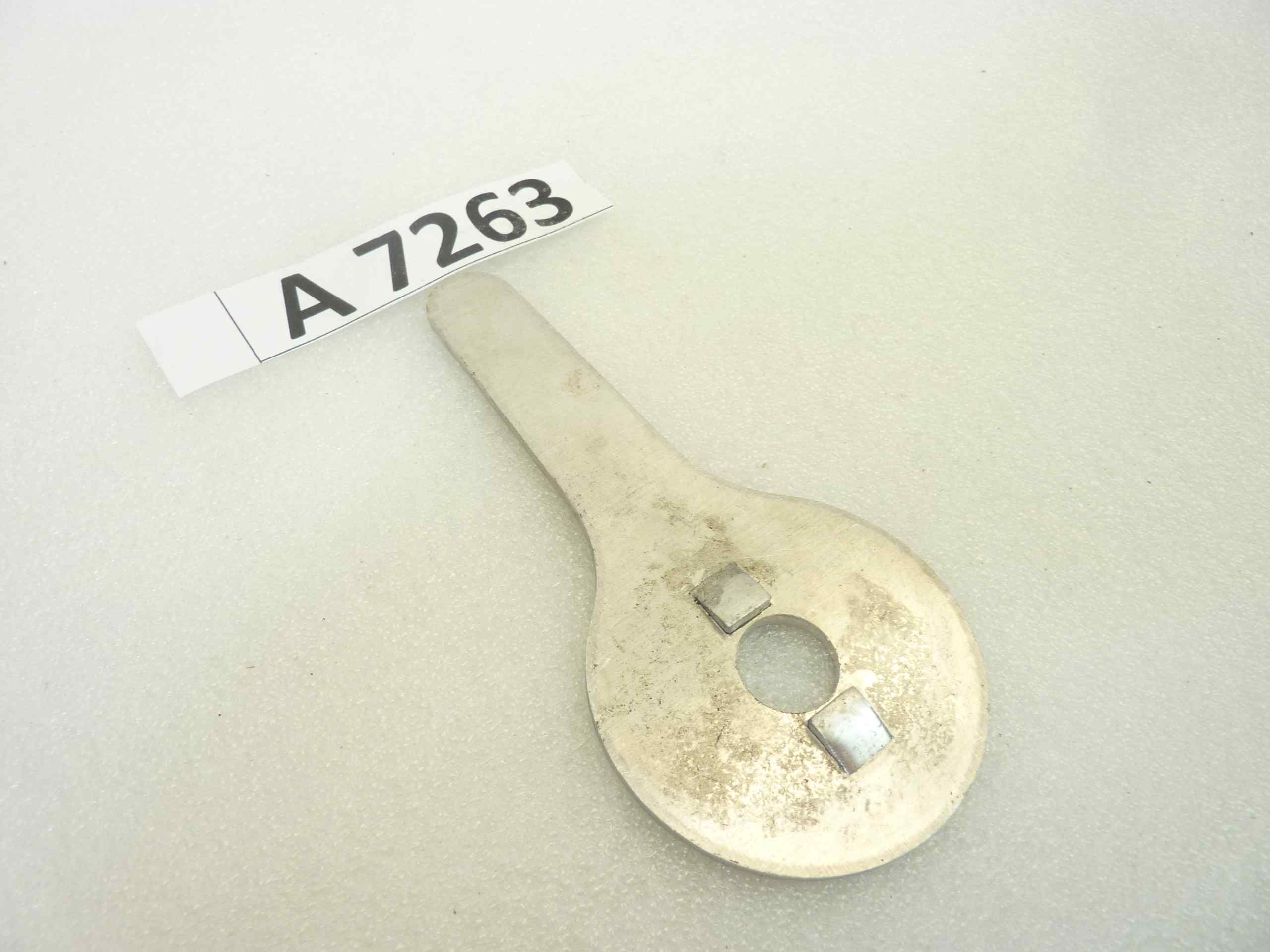 Parte lateral3 compasso Guzzi Airone 250 Falcone 500 ammortizzatore posteriore con ferma dado da assemblare (vedi foto) - immagine 2