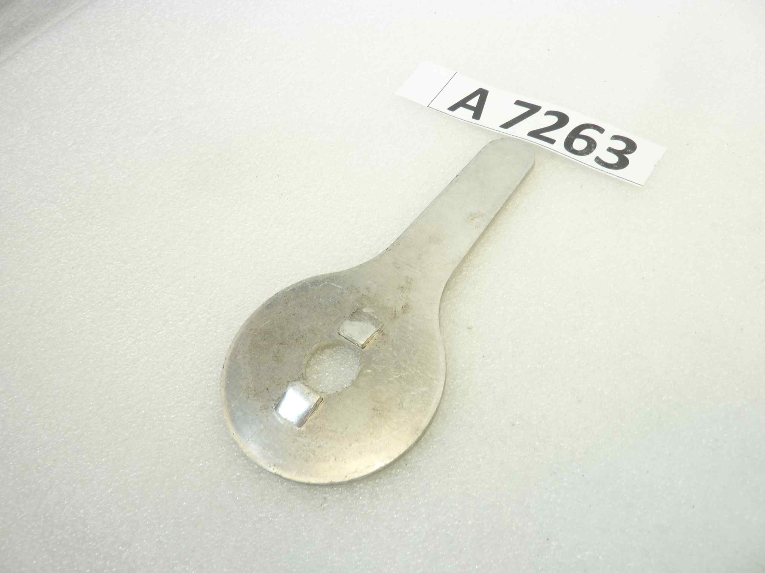 Parte lateral3 compasso Guzzi Airone 250 Falcone 500 ammortizzatore posteriore con ferma dado da assemblare (vedi foto) - immagine 3