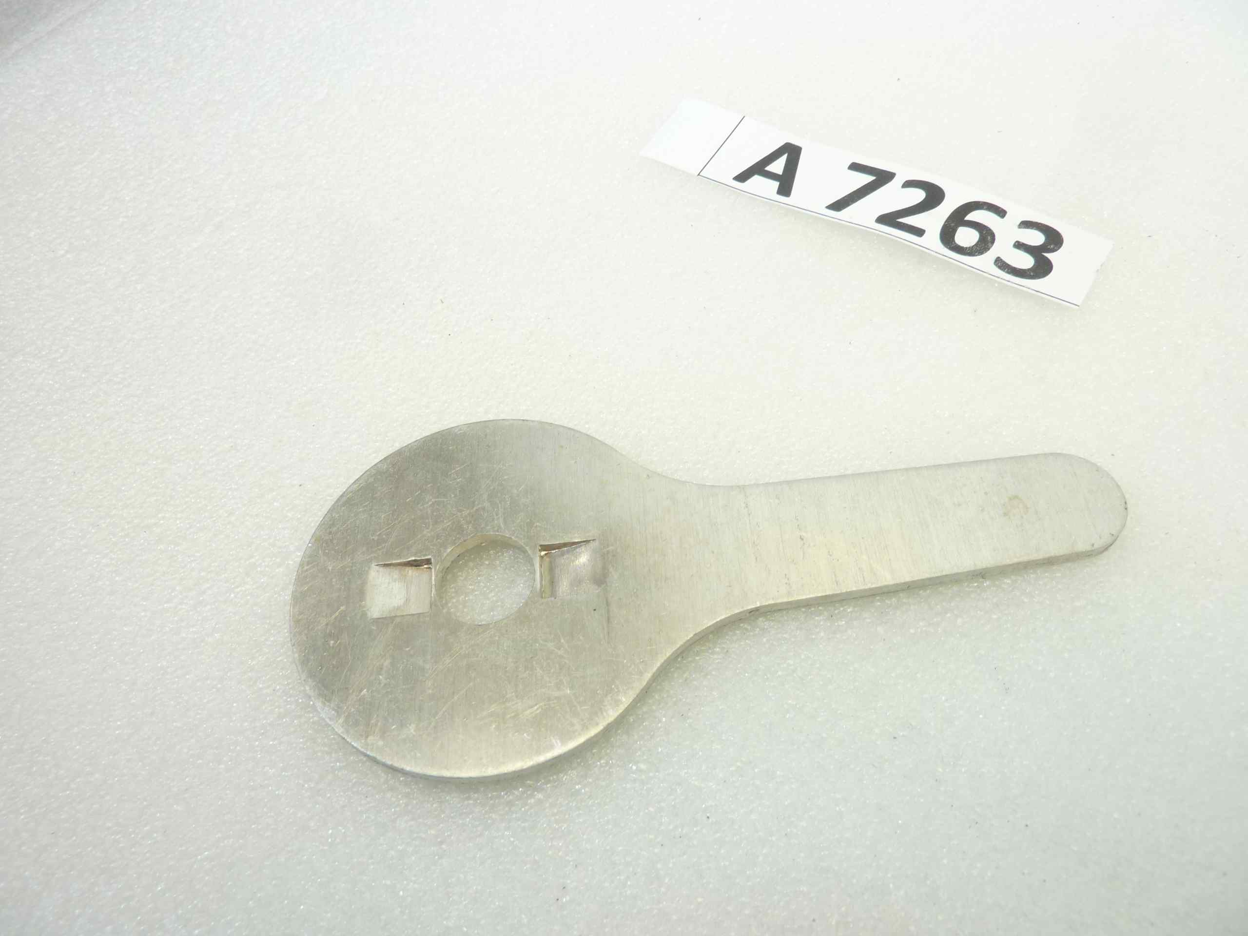 Parte lateral3 compasso Guzzi Airone 250 Falcone 500 ammortizzatore posteriore con ferma dado da assemblare (vedi foto) - immagine 4