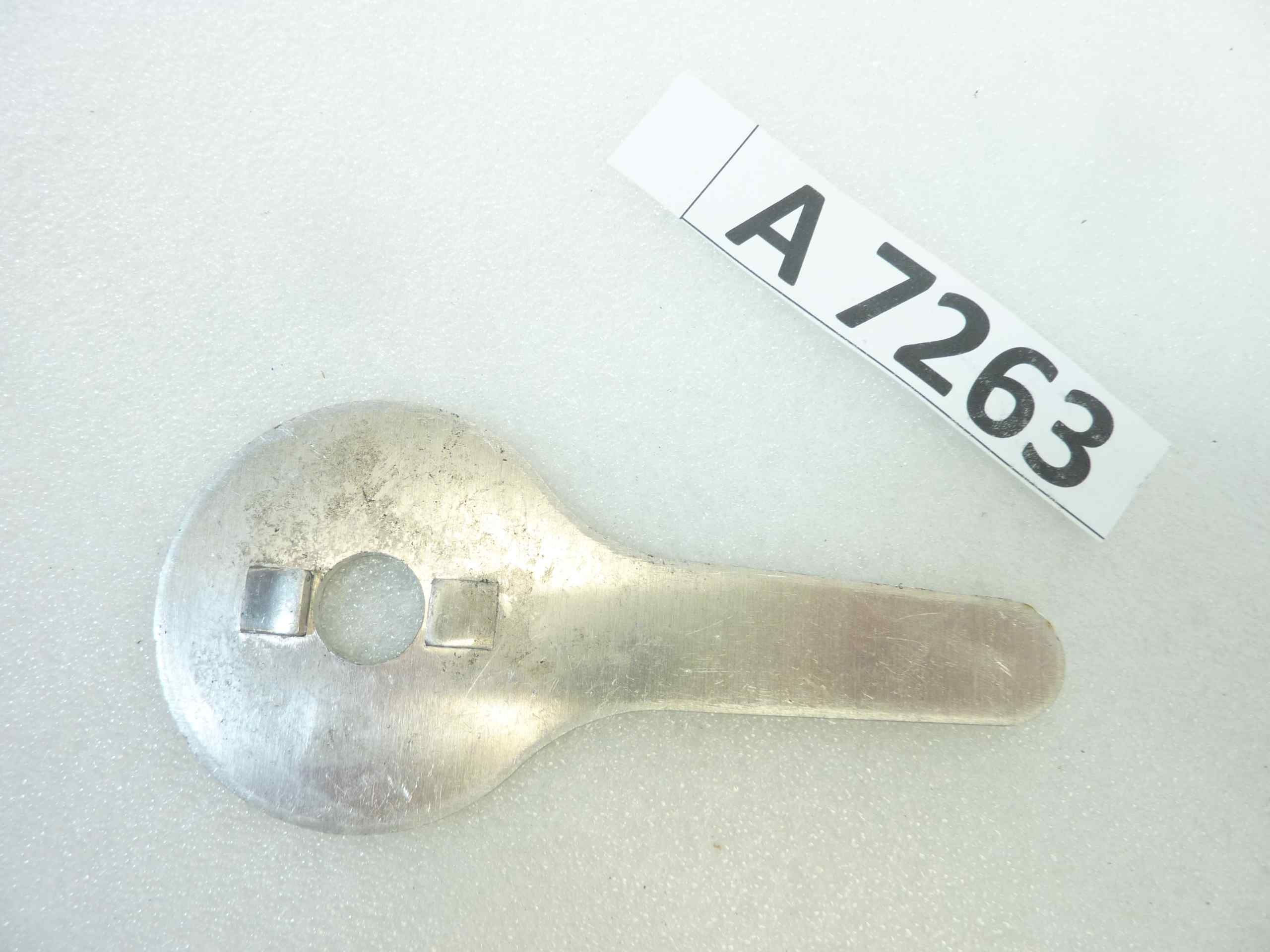Parte lateral3 compasso Guzzi Airone 250 Falcone 500 ammortizzatore posteriore con ferma dado da assemblare (vedi foto) - immagine 5