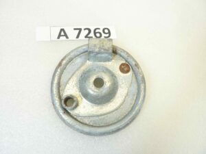 Piatto portaceppi Guzzi Trotter anteriore porta ganasce mozzo freno cod 45610300 nuovo fondo di magazzino