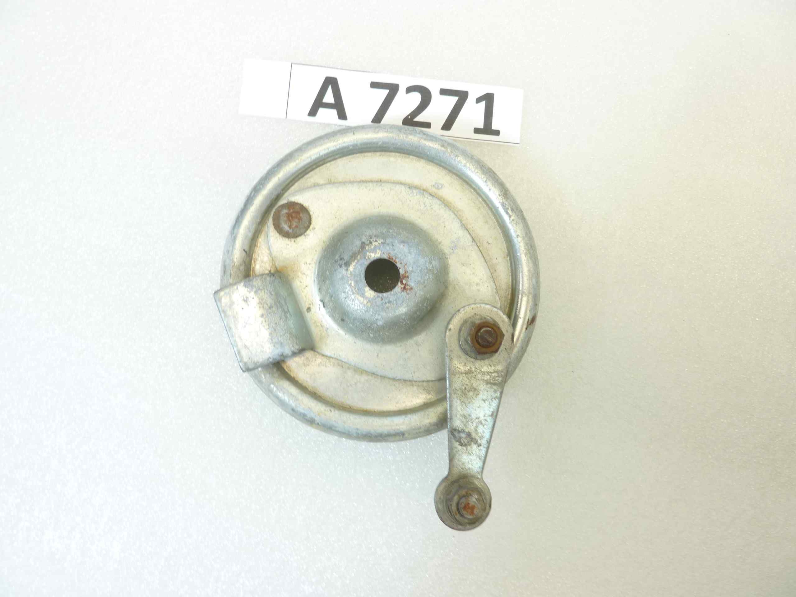 Piatto portaceppi Guzzi Trotter anteriore porta ganasce mozzo freno cod 45610300