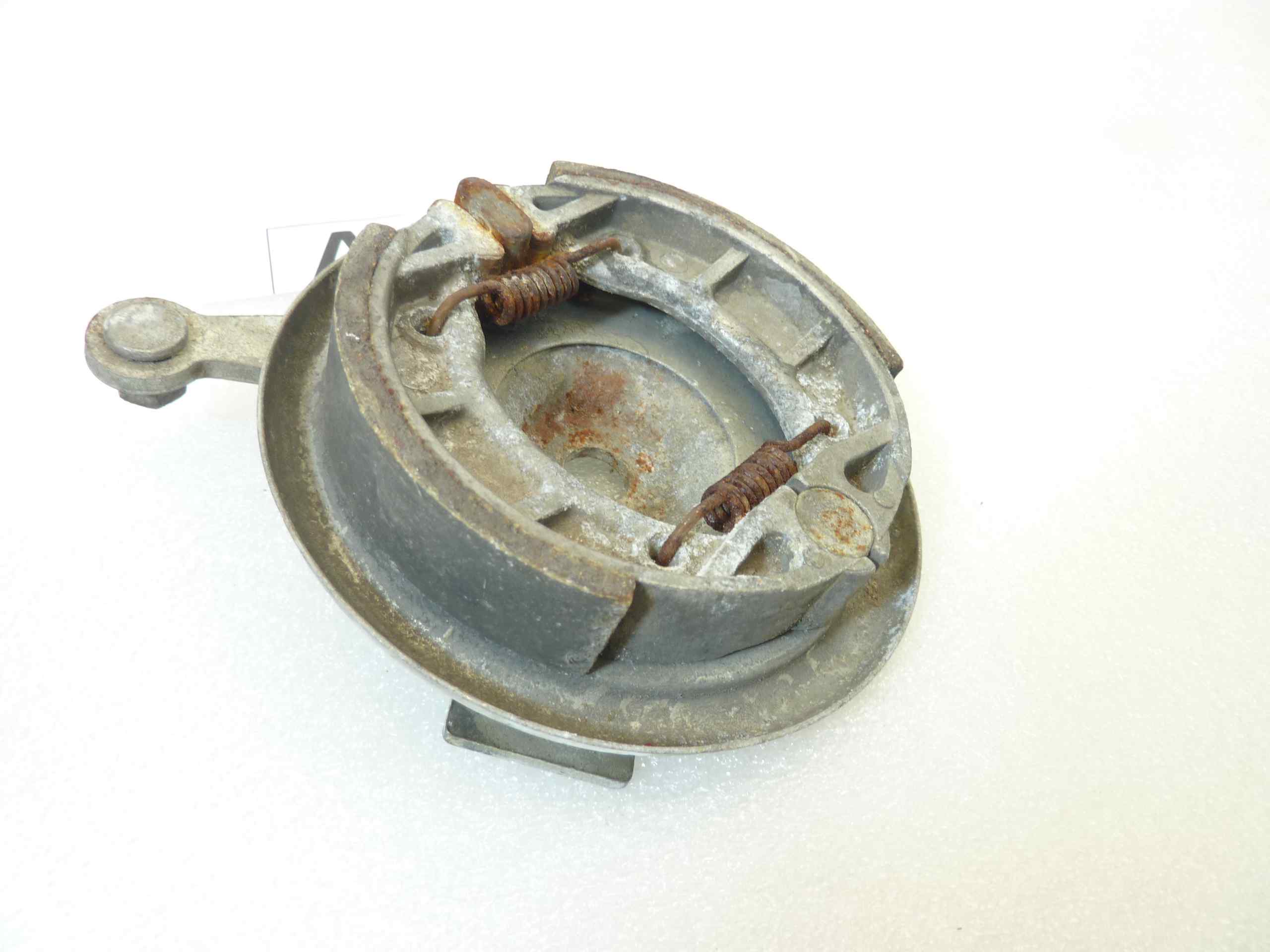 Piatto portaceppi Guzzi Trotter anteriore porta ganasce mozzo freno cod 45610300 - immagine 6