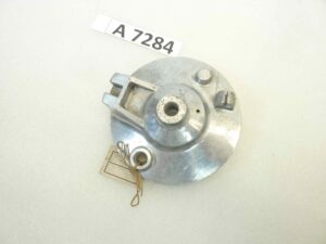 Piatto portaceppi Guzzi Zigolo 110 Turismo porta ganasce mozzo freno cod 24620225 nuovo fondo di magazzino