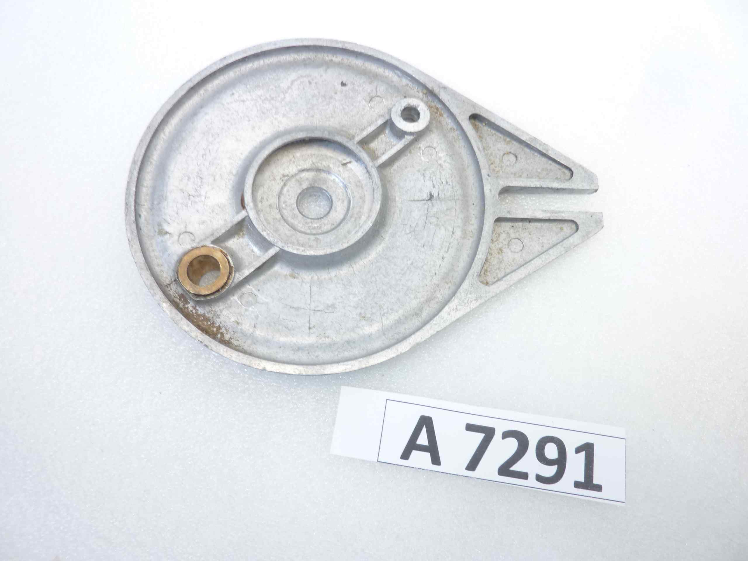 Piatto portaceppi Guzzi Zigolo 98 porta ganasce mozzo freno cod 24474/1 24635000 nuovo fondo di magazzino - immagine 4