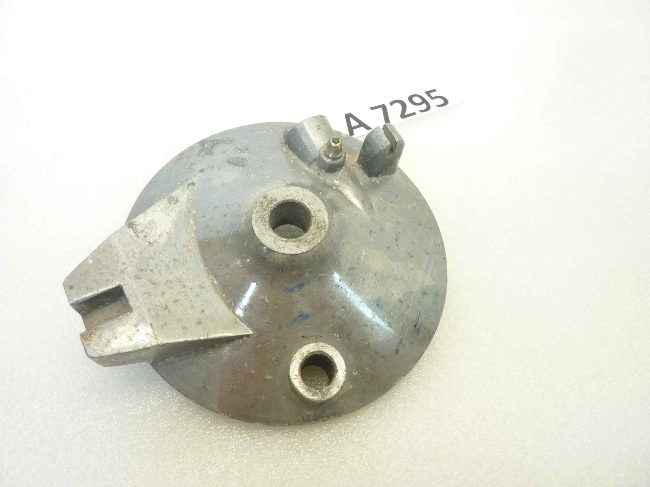 Piatto portaceppi Guzzi Zigolo anteriore porta ganasce mozzo freno 55605 55620200 nuovo fondo di magazzino - immagine 2