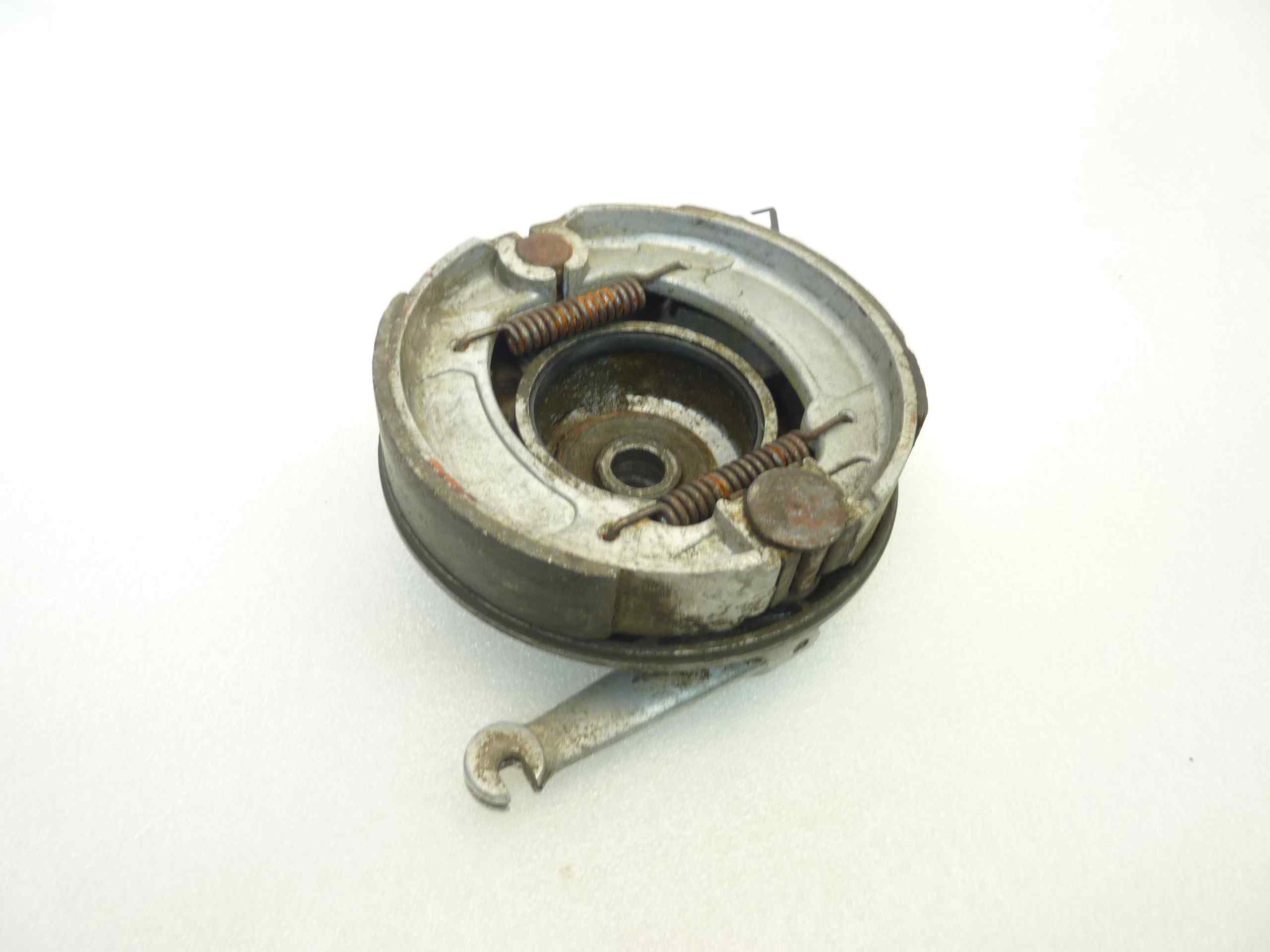 Piatto portaceppi Guzzi Zigolo anteriore porta ganasce mozzo freno 55605 55620200 - immagine 7