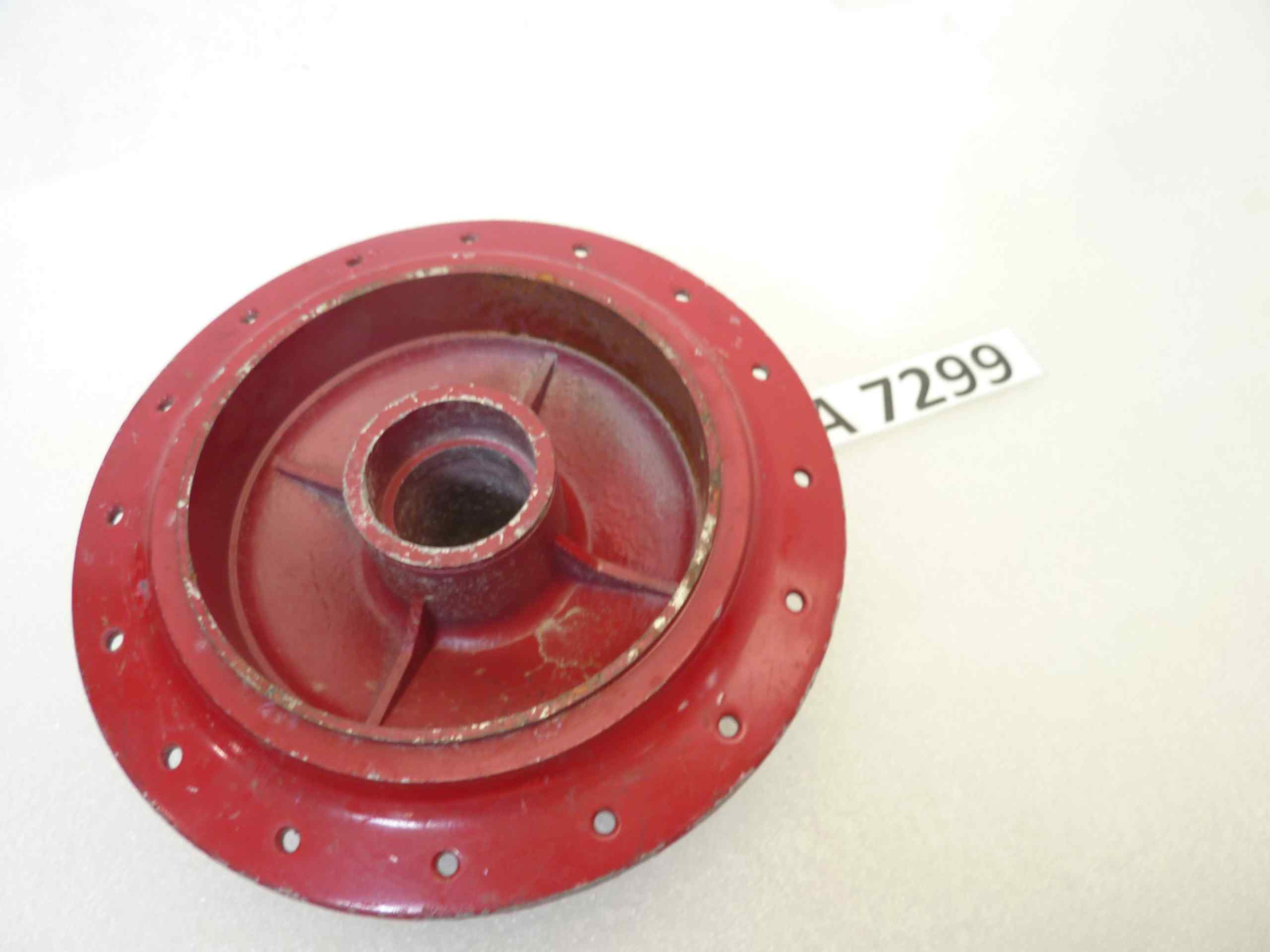 Mozzo anteriore Guzzi Zigolo 98 tamburo freno cod 24522 24523 nuovo fondo di magazzino - immagine 2