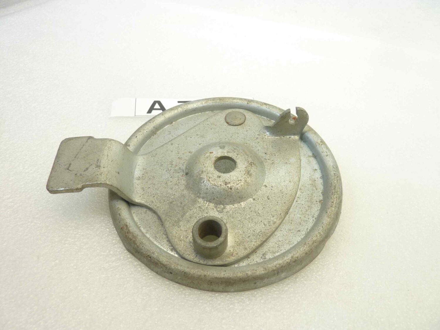 Piatto portaceppi Guzzi porta ganasce mozzo freno cod 43620335 nuovo fondo di magazzino - immagine 4
