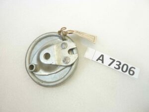 Piatto portaceppi Guzzi Dingo 49 anteriore porta ganasce mozzo freno cod 45610380 nuovo fondo di magazzino