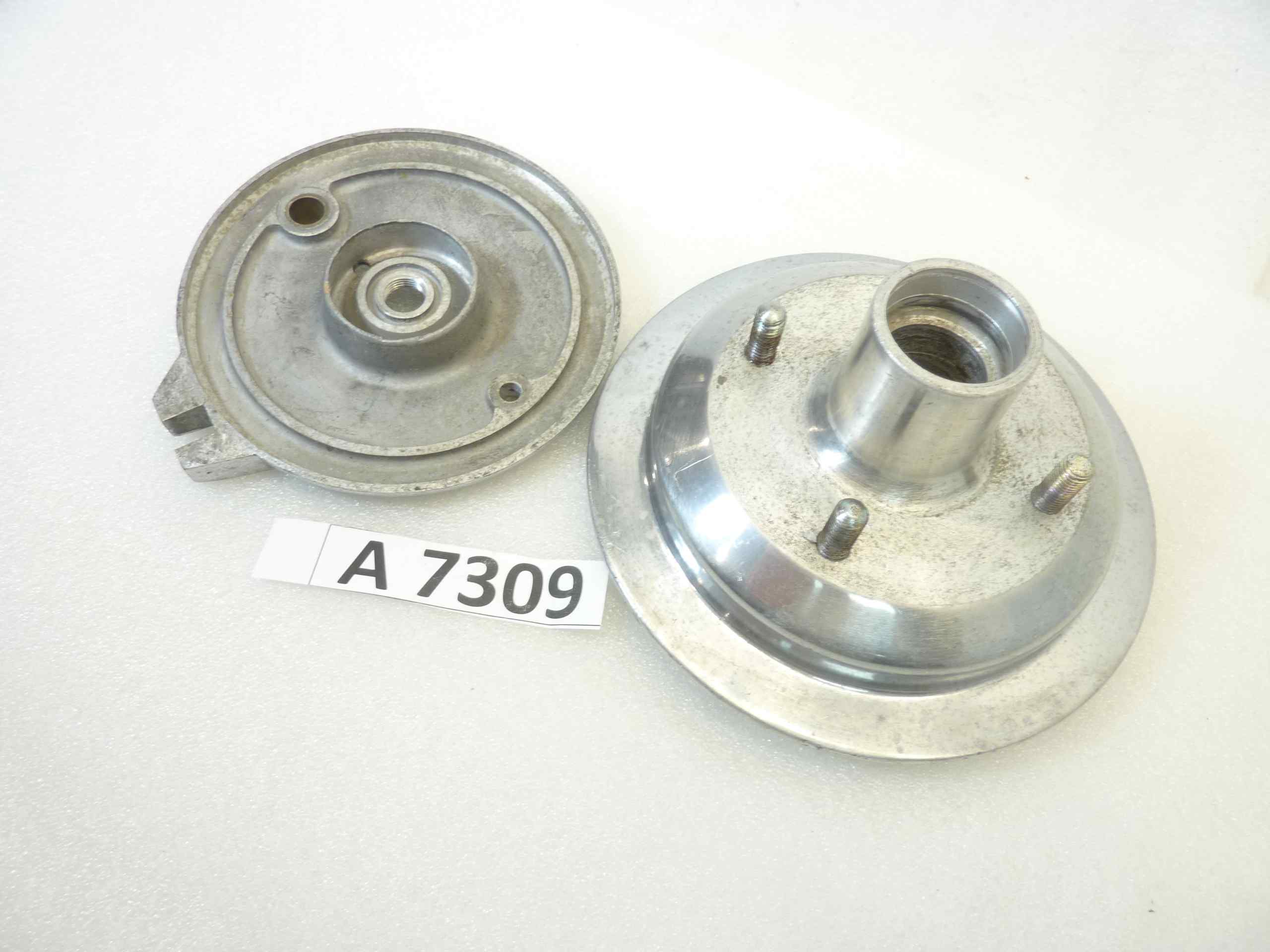 Mozzo anteriore Guzzi Galletto 192 tamburo freno cod 38551 38566 nuovo fondo di magazzino - immagine 6