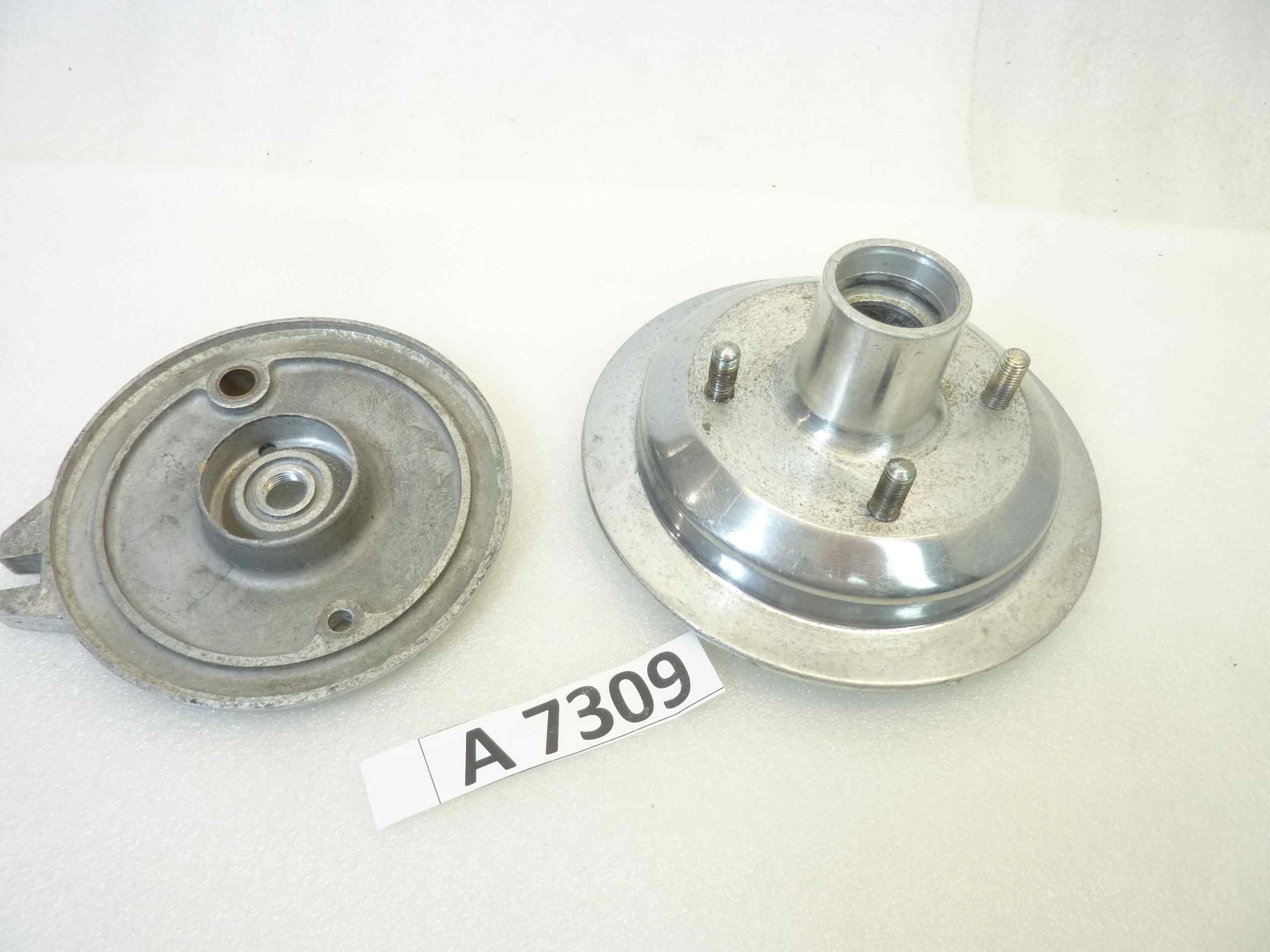 Mozzo anteriore Guzzi Galletto 192 tamburo freno cod 38551 38566 nuovo fondo di magazzino - immagine 7