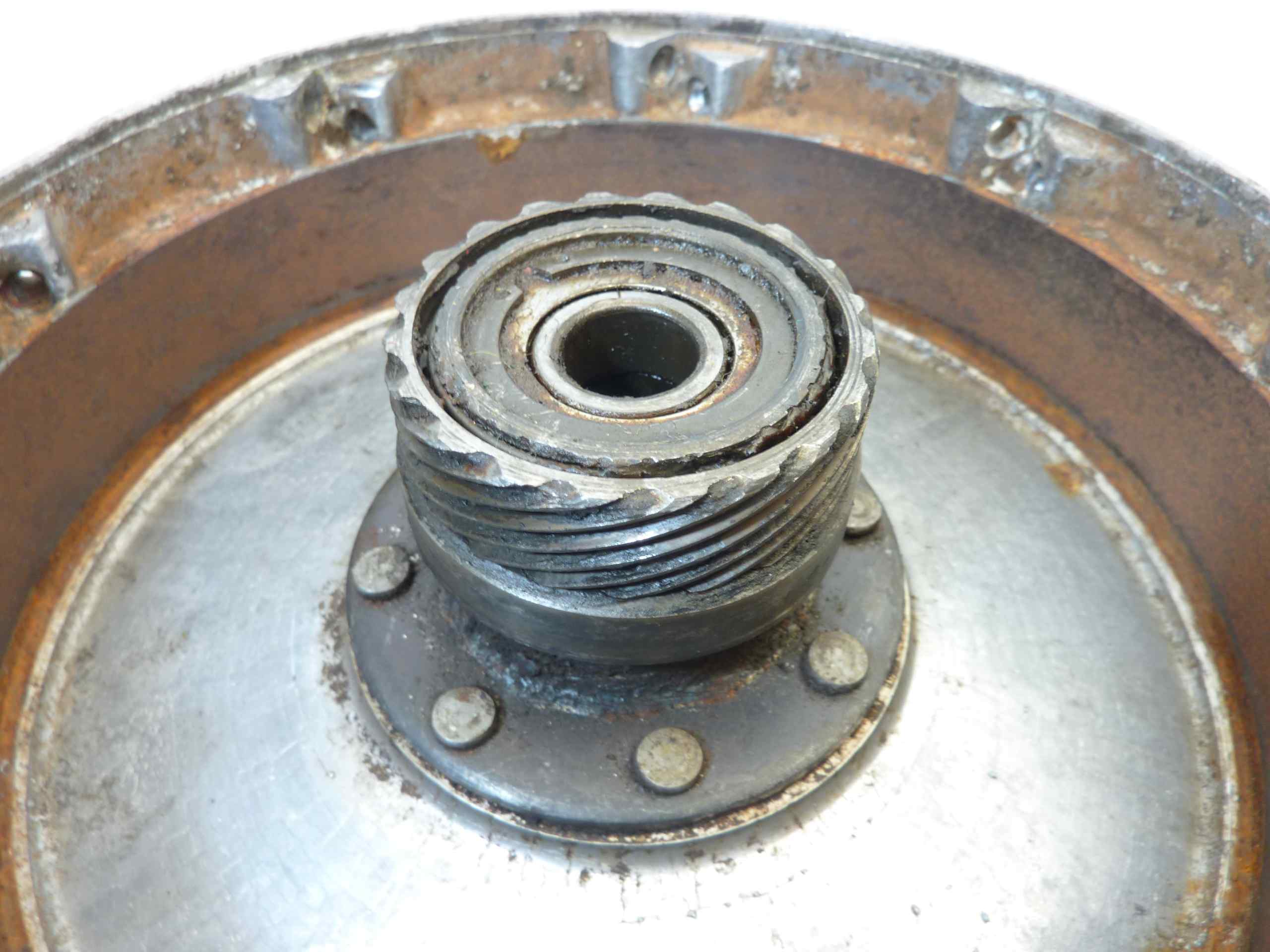 Mozzo anteriore BMW R50/5 R60/5 R75/5 tamburo freno diam interno 190 mm - immagine 5