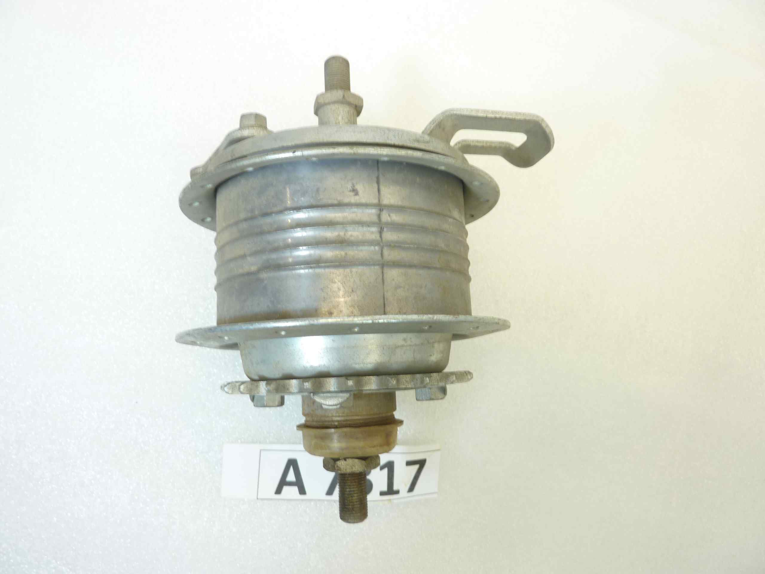 Mozzo posteriore Guzzi Trotter completo con corona tamburo freno cod 45632100 nuovo fondo di magazzino - immagine 6