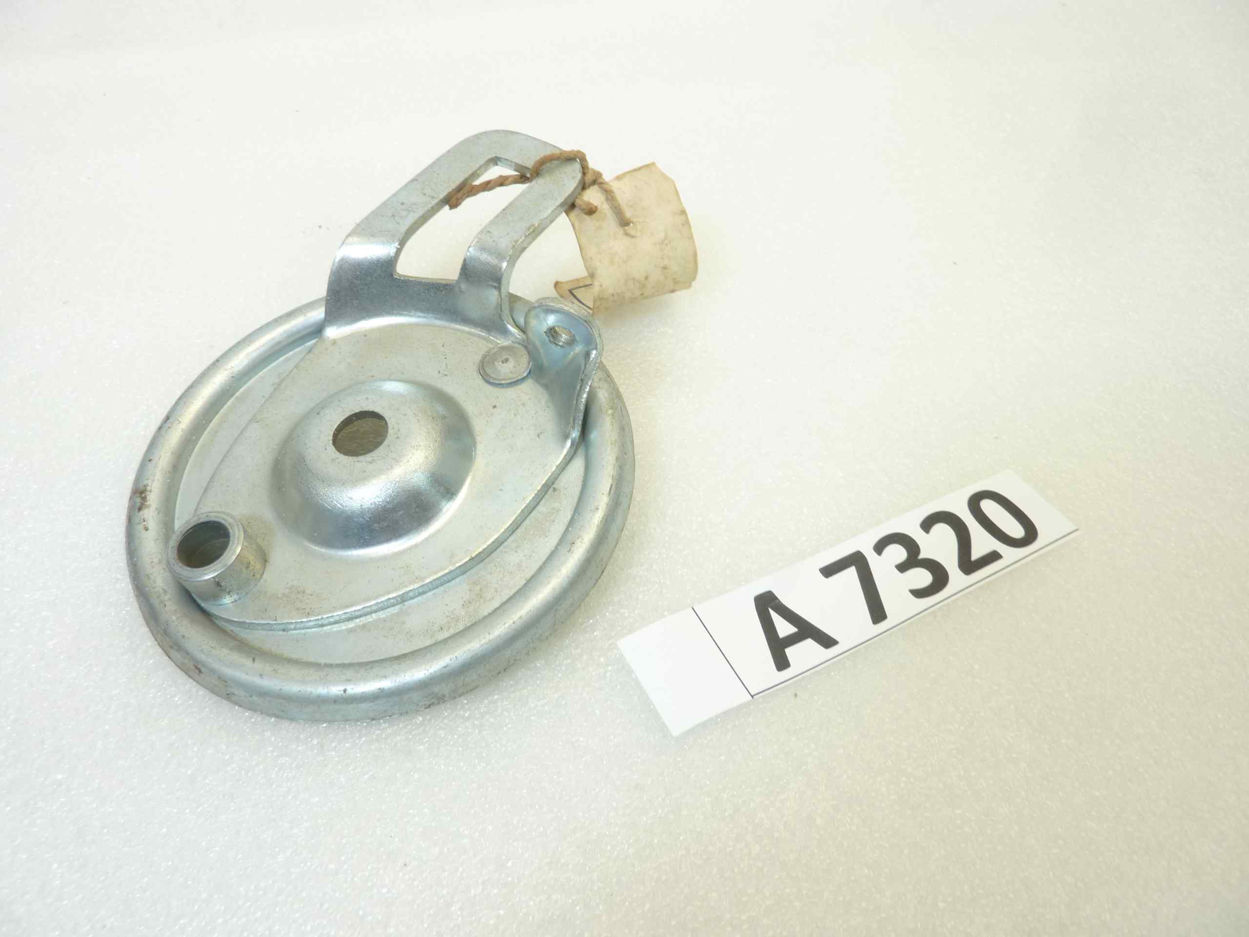 Piatto portaceppi Guzzi Trotter posteriore porta ganasce mozzo freno cod 45630300 nuovo fondo di magazzino - immagine 3