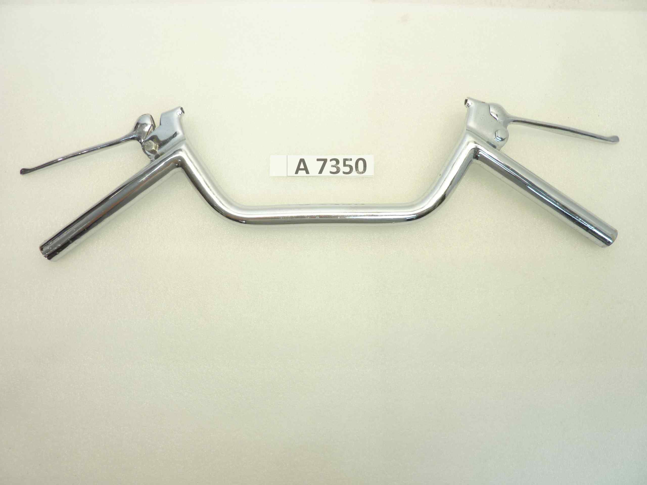 Manubrio moto epoca Gilera MV Agusta vari modelli larghezza tot 55 cm diam 22 mm larghezza centrale 16 cm