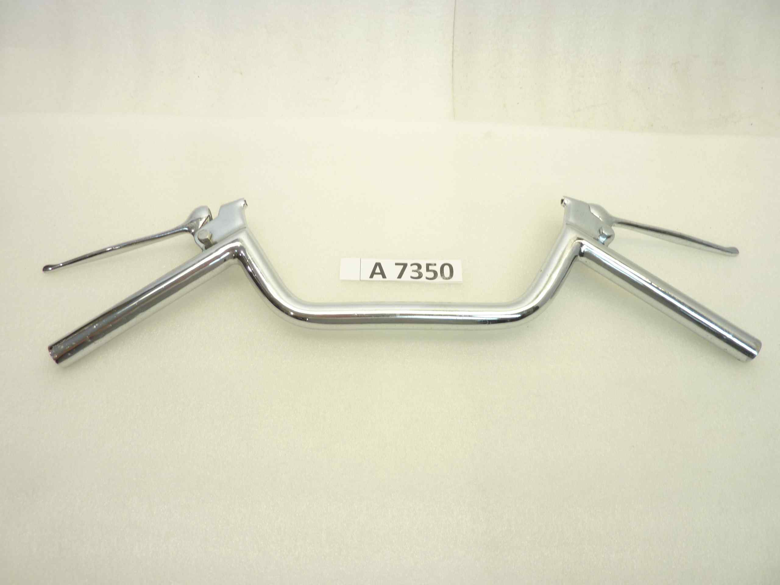 Manubrio moto epoca Gilera MV Agusta vari modelli larghezza tot 55 cm diam 22 mm larghezza centrale 16 cm - immagine 3