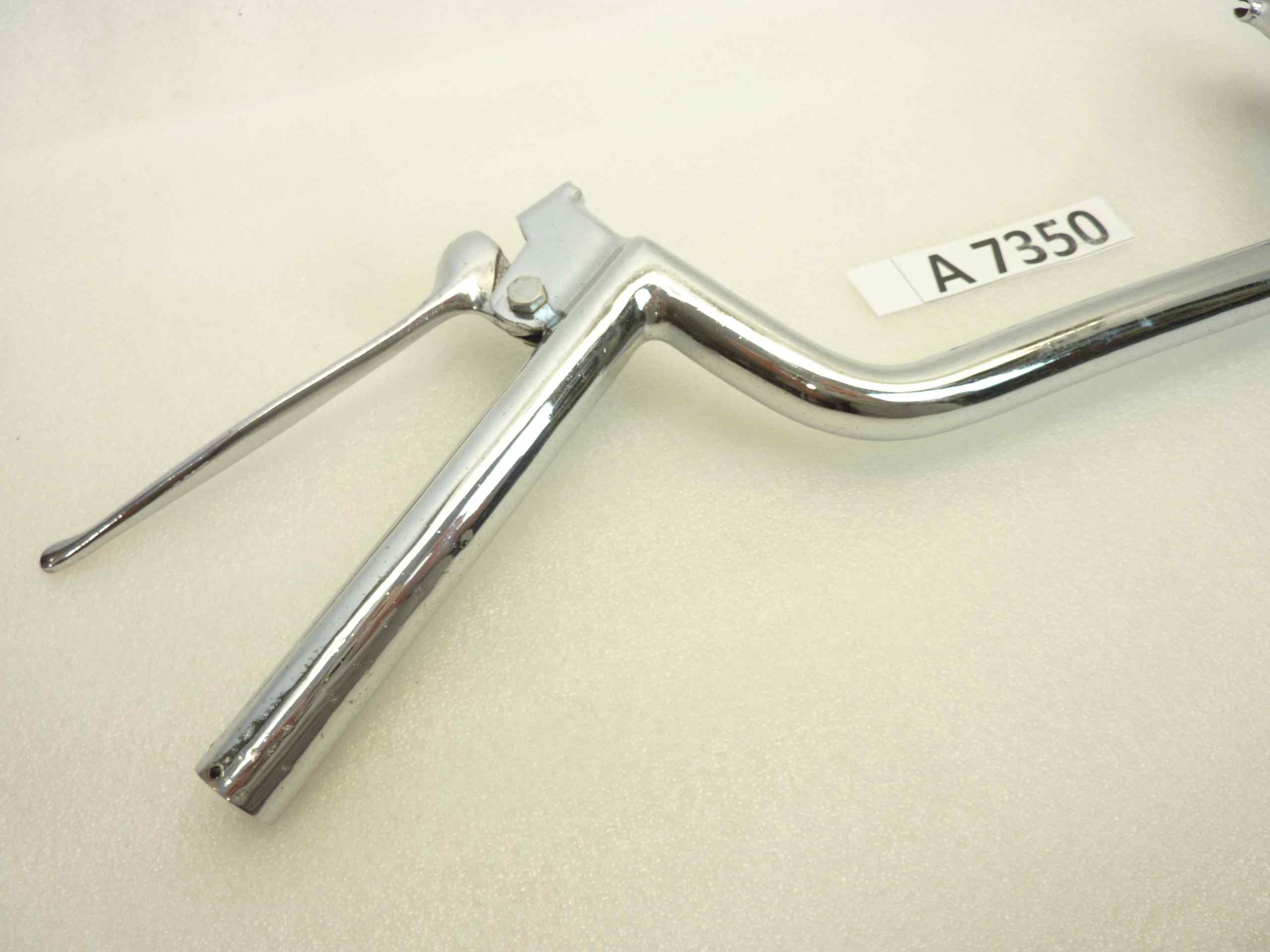 Manubrio moto epoca Gilera MV Agusta vari modelli larghezza tot 55 cm diam 22 mm larghezza centrale 16 cm - immagine 4