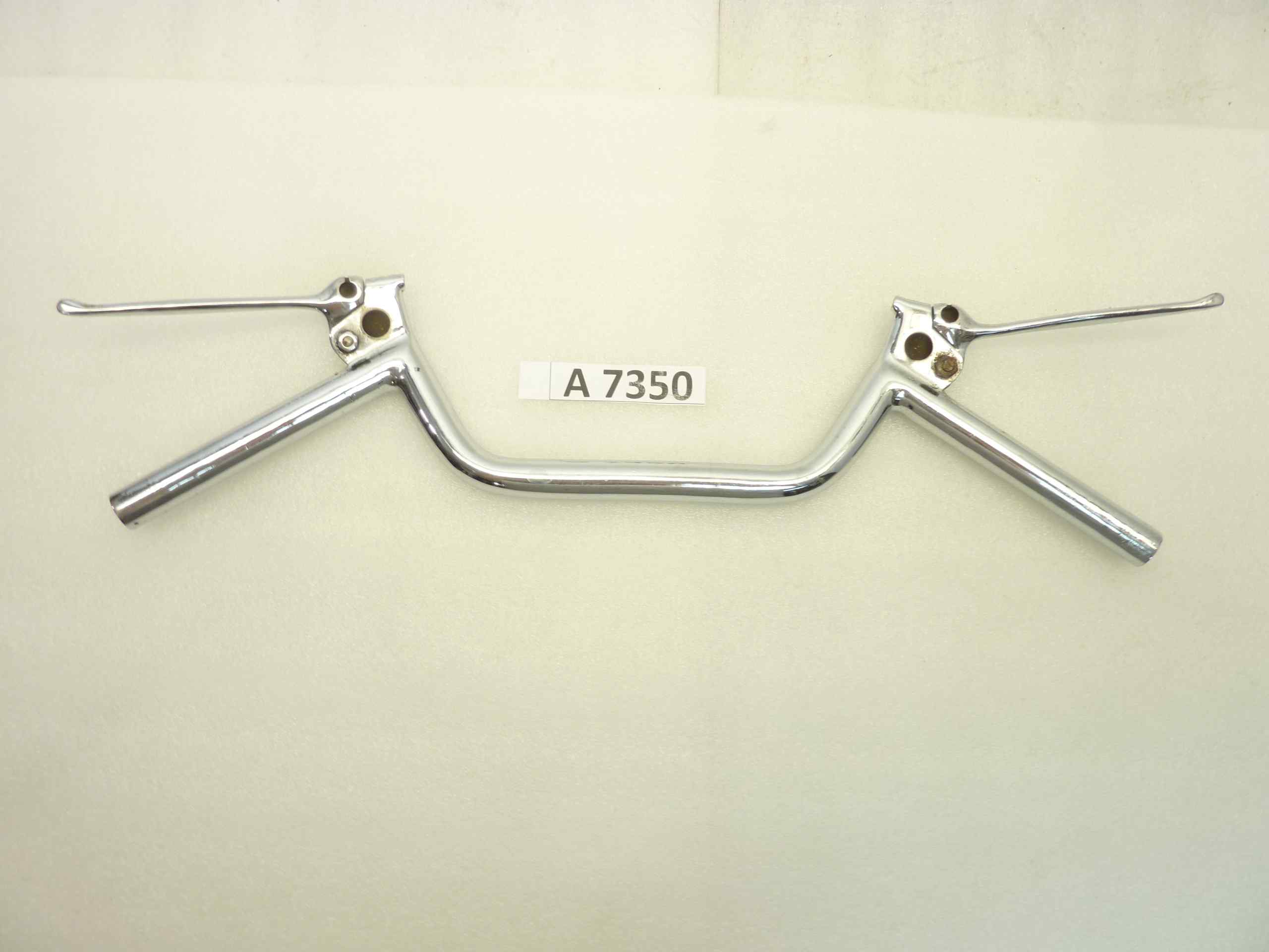 Manubrio moto epoca Gilera MV Agusta vari modelli larghezza tot 55 cm diam 22 mm larghezza centrale 16 cm - immagine 6