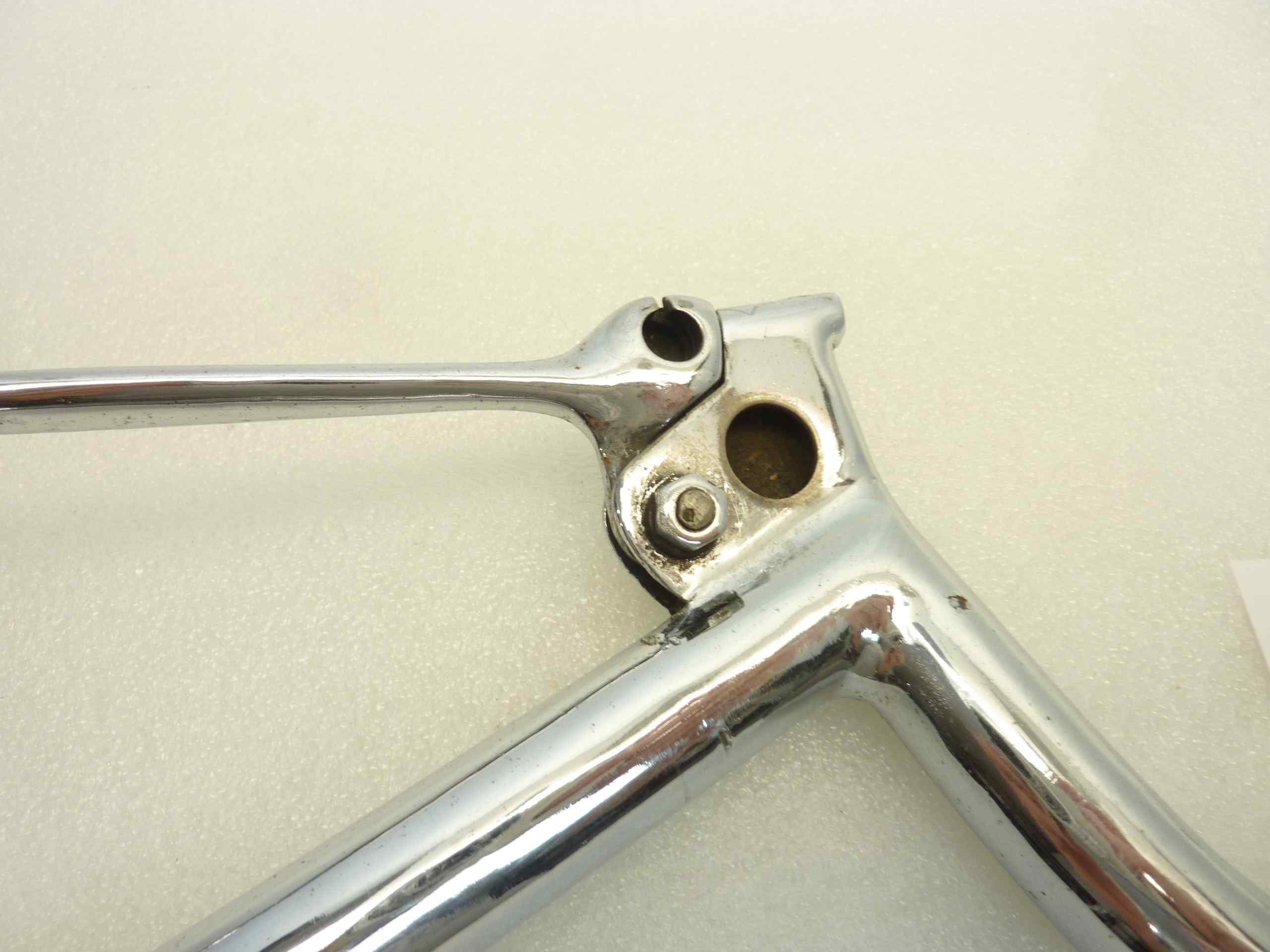 Manubrio moto epoca Gilera MV Agusta vari modelli larghezza tot 55 cm diam 22 mm larghezza centrale 16 cm - immagine 7