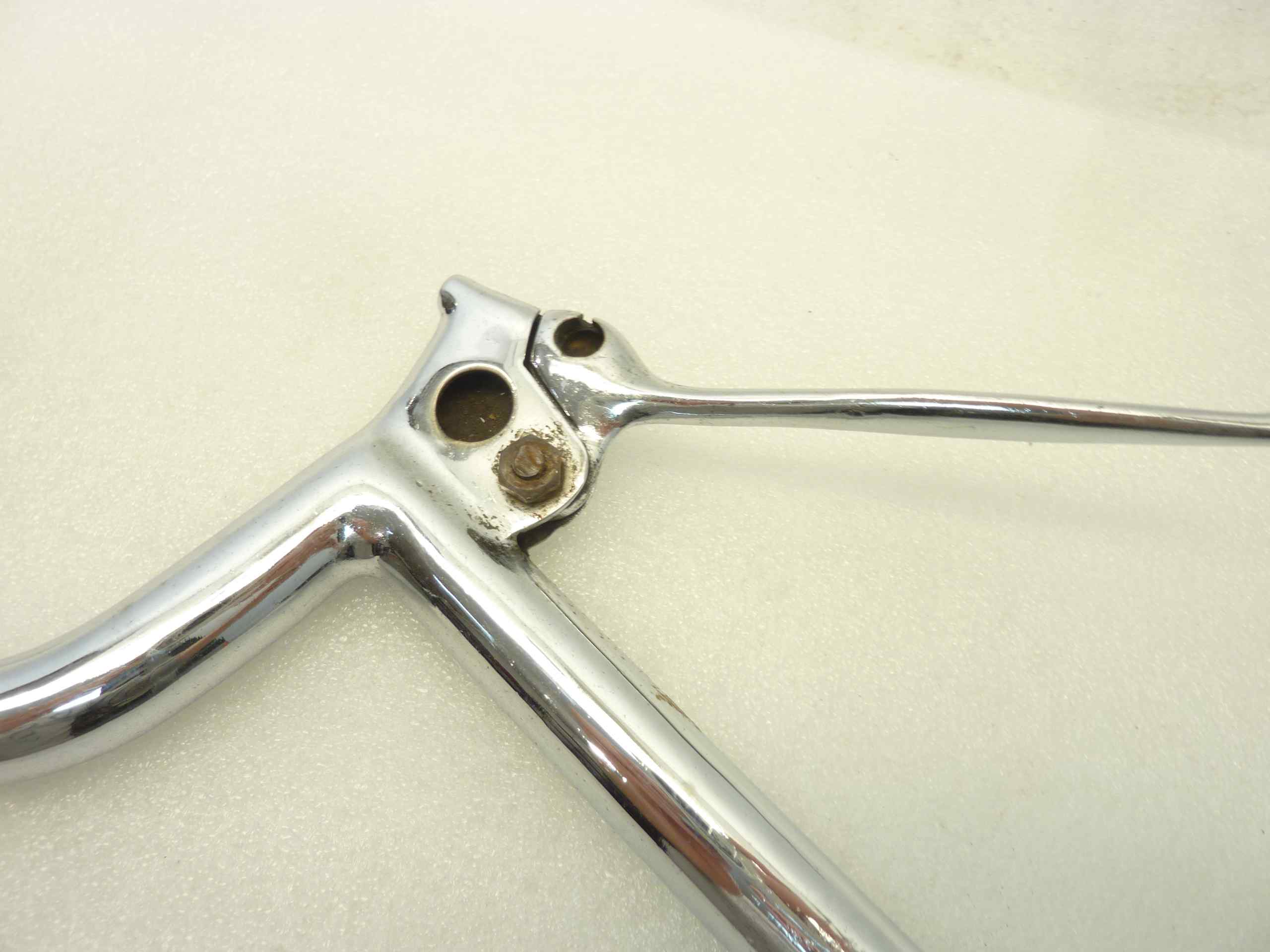 Manubrio moto epoca Gilera MV Agusta vari modelli larghezza tot 55 cm diam 22 mm larghezza centrale 16 cm - immagine 8