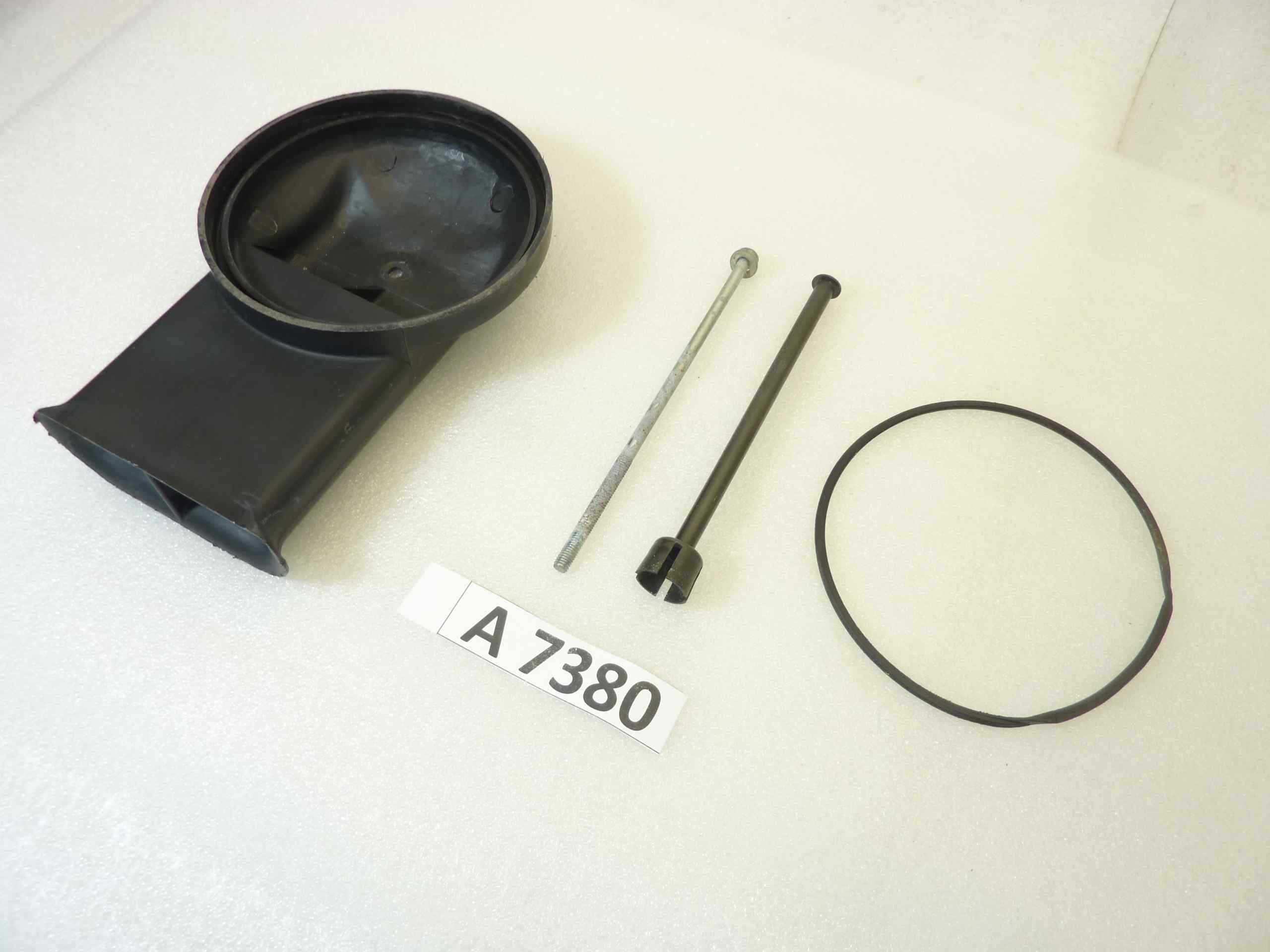 Condotto airbox Yamaha FZ 750 Genesis 1AE 1987 - 1990 scatola filtro aria - immagine 4