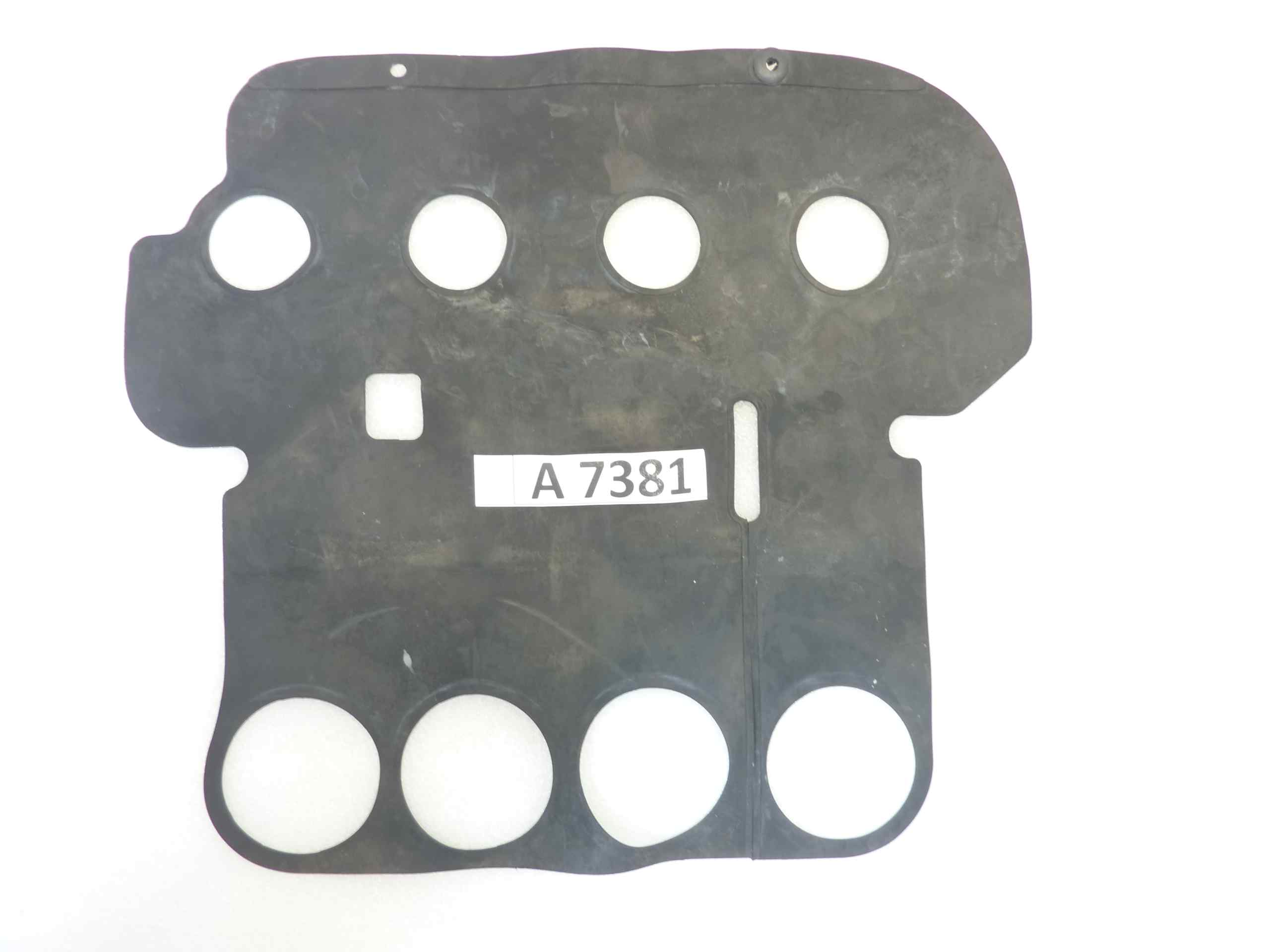 Gomma paracalore Yamaha R1 1998 - 1999 paratia protezione bobine - immagine 2