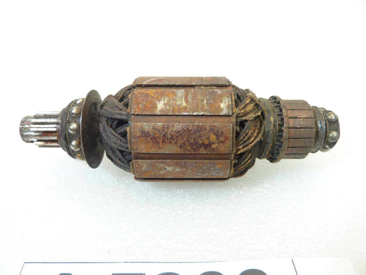 Indotto moto auto epoca diam centrale 42 mm lungh 125 mm - immagine 2