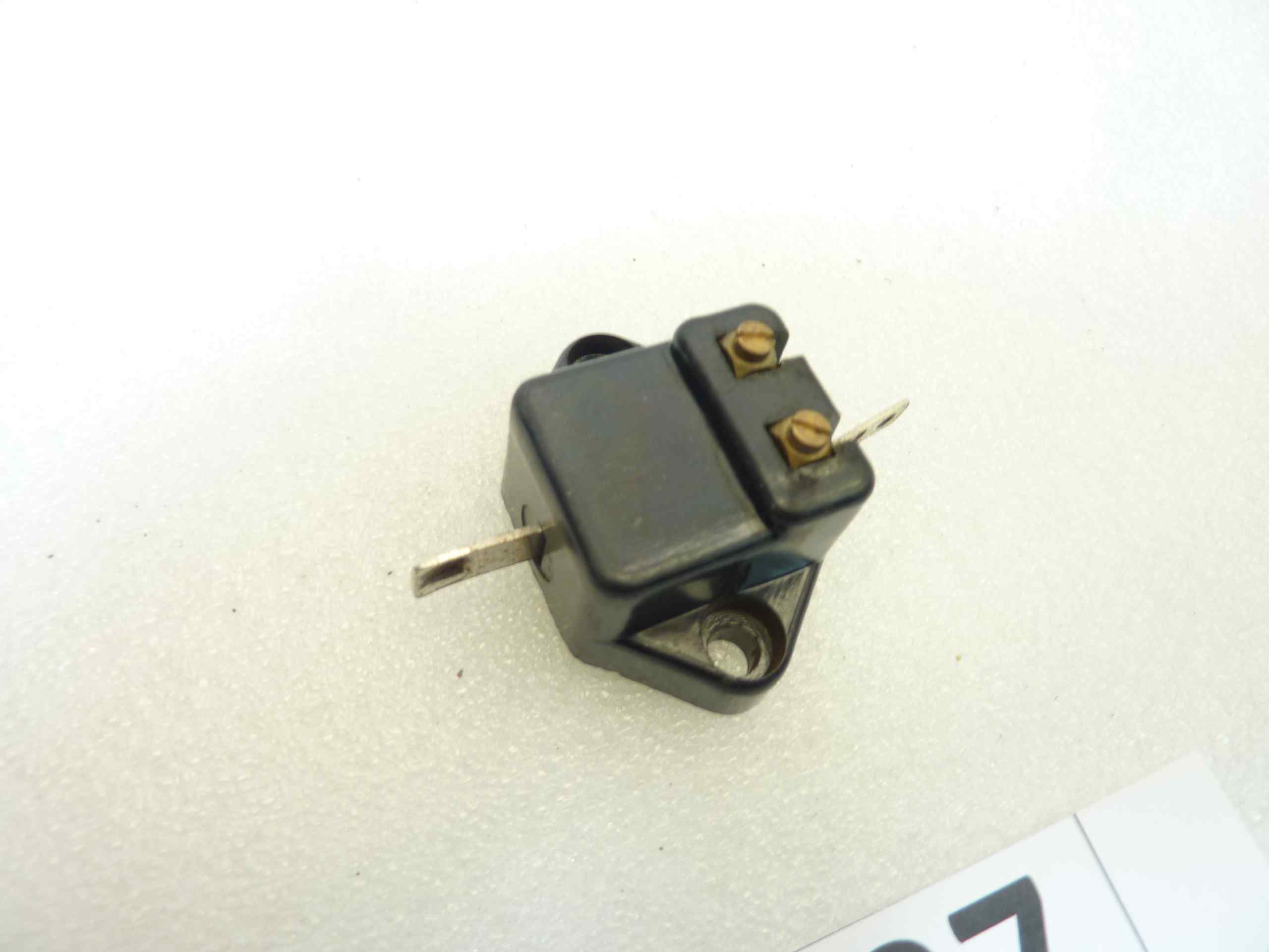 Interruttore luce freno auto moto epoca int fori 37 mm nuovo fondo di magazzino - immagine 2
