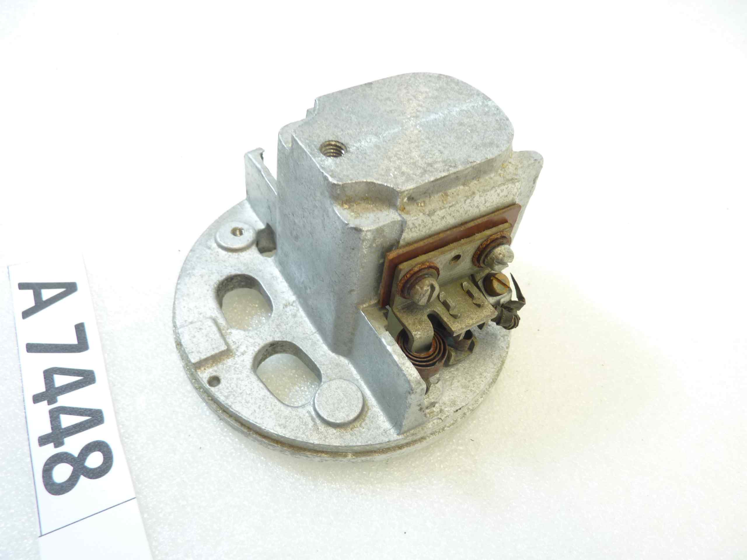 Coperchio dinamo Lancia Aprilia 1350 6V con spazzole Bosch RG90/6 diam 98 mm nuovo fondo di magazzino - immagine 3