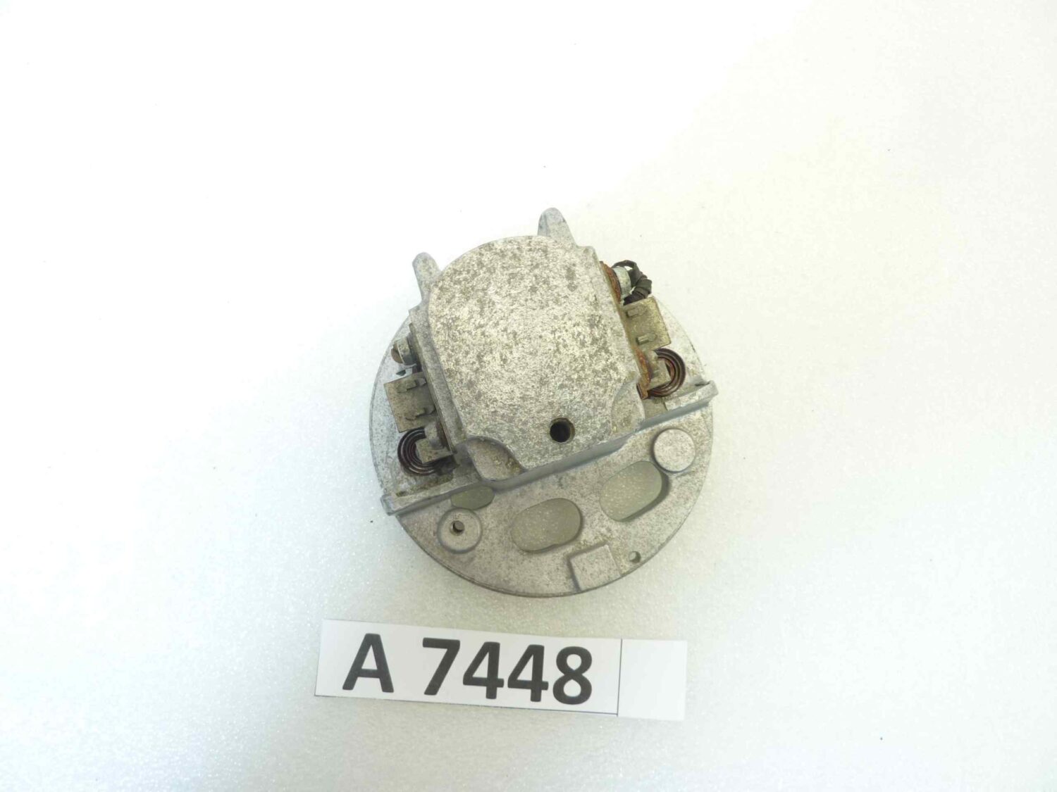 Coperchio dinamo Lancia Aprilia 1350 6V con spazzole Bosch RG90/6 diam 98 mm nuovo fondo di magazzino - immagine 6