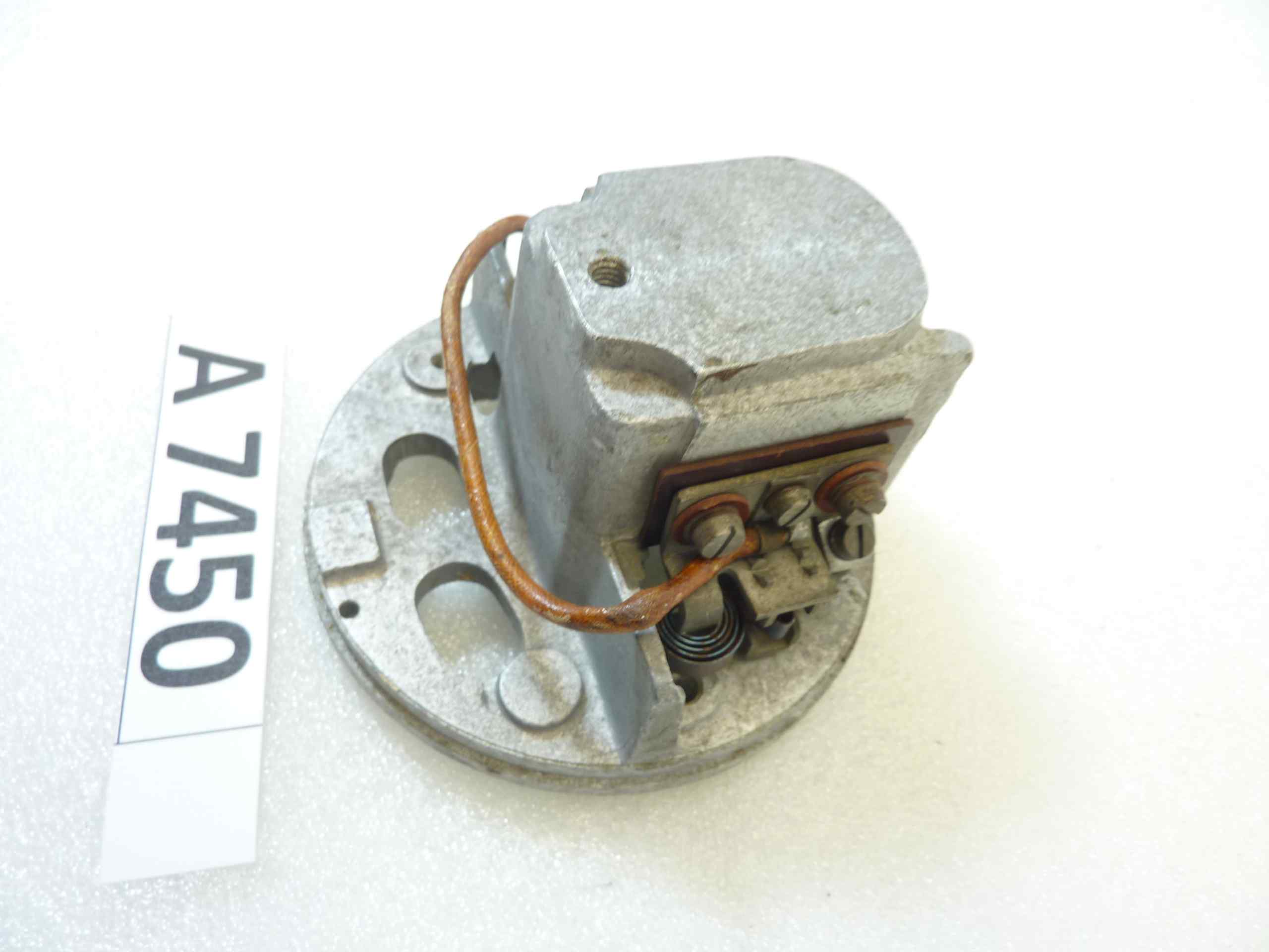 Coperchio dinamo Lancia Aprilia 1350 6V con spazzole Bosch RG90/6 diam 98 mm nuovo fondo di magazzino - immagine 3