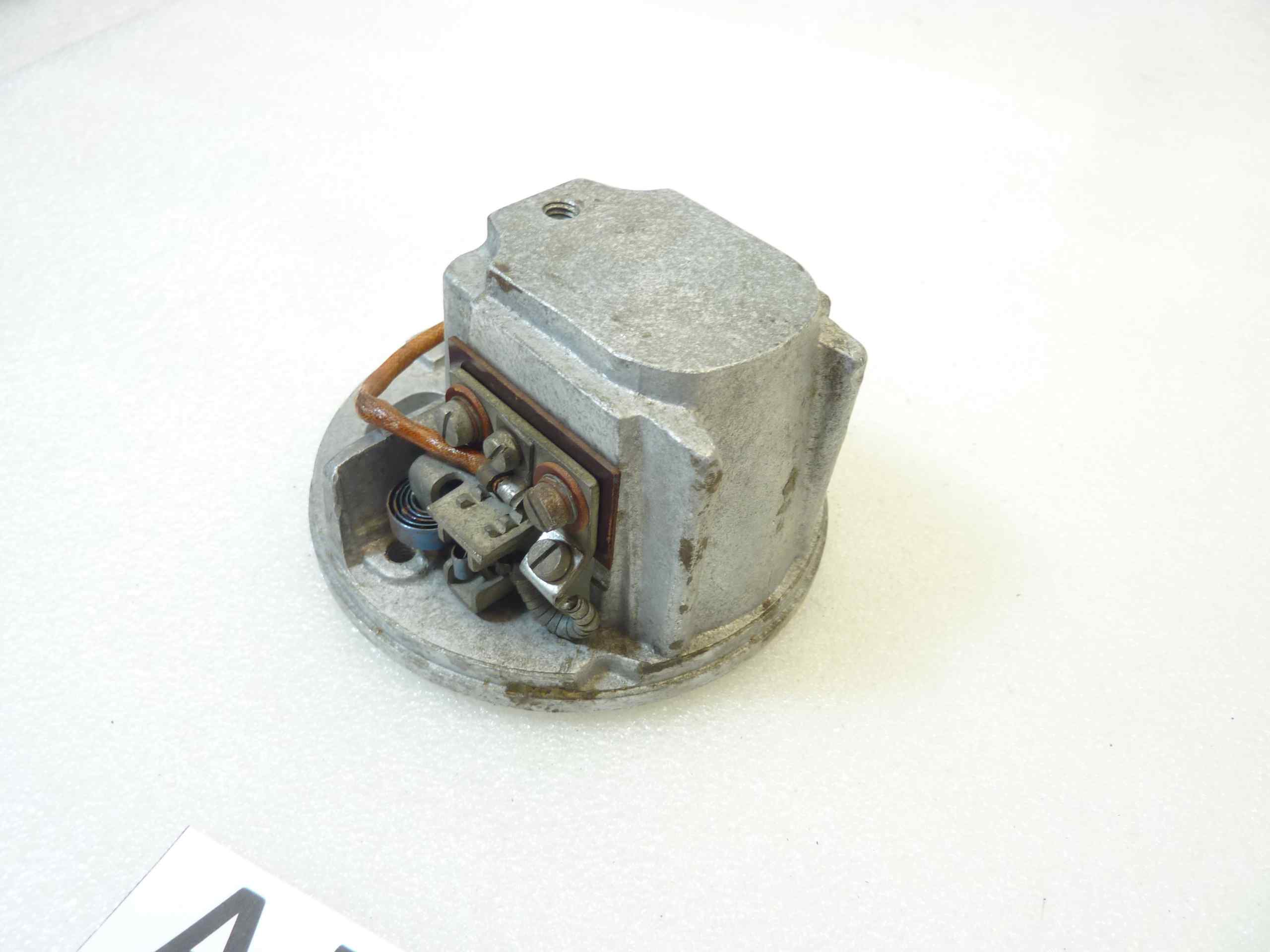 Coperchio dinamo Lancia Aprilia 1350 6V con spazzole Bosch RG90/6 diam 98 mm nuovo fondo di magazzino - immagine 4