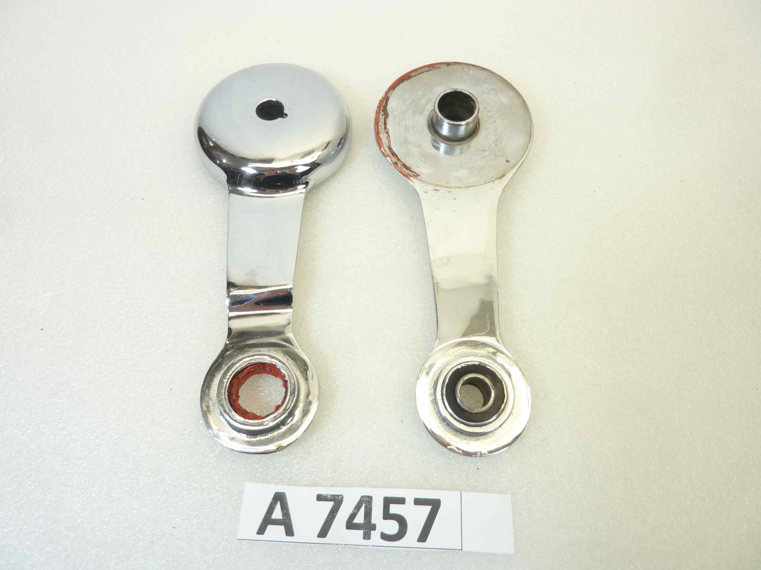 Compasso posteriore moto epoca lungh tot 201 mm interasse fori 138 mm - immagine 4