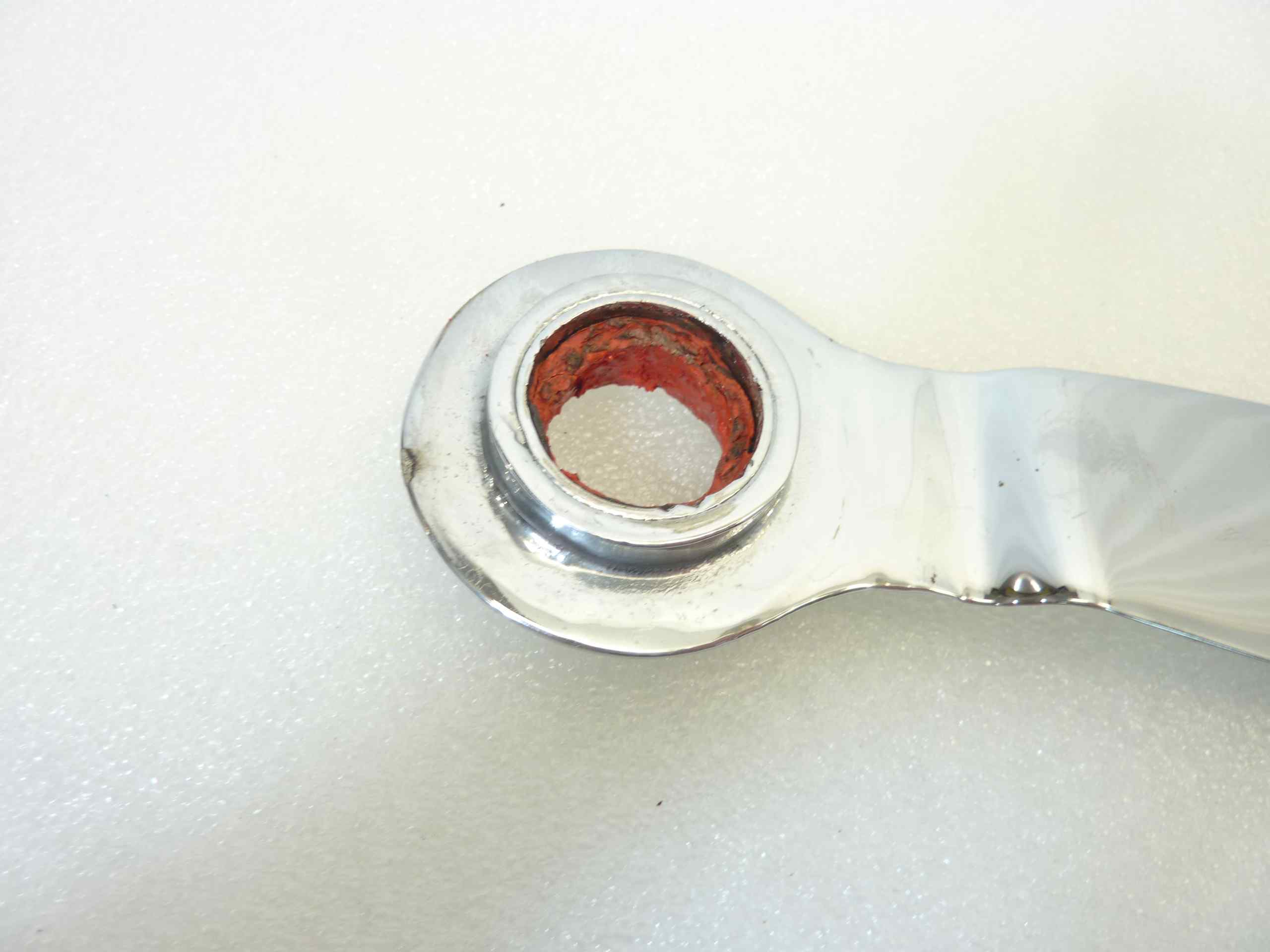 Compasso posteriore moto epoca lungh tot 201 mm interasse fori 138 mm - immagine 7